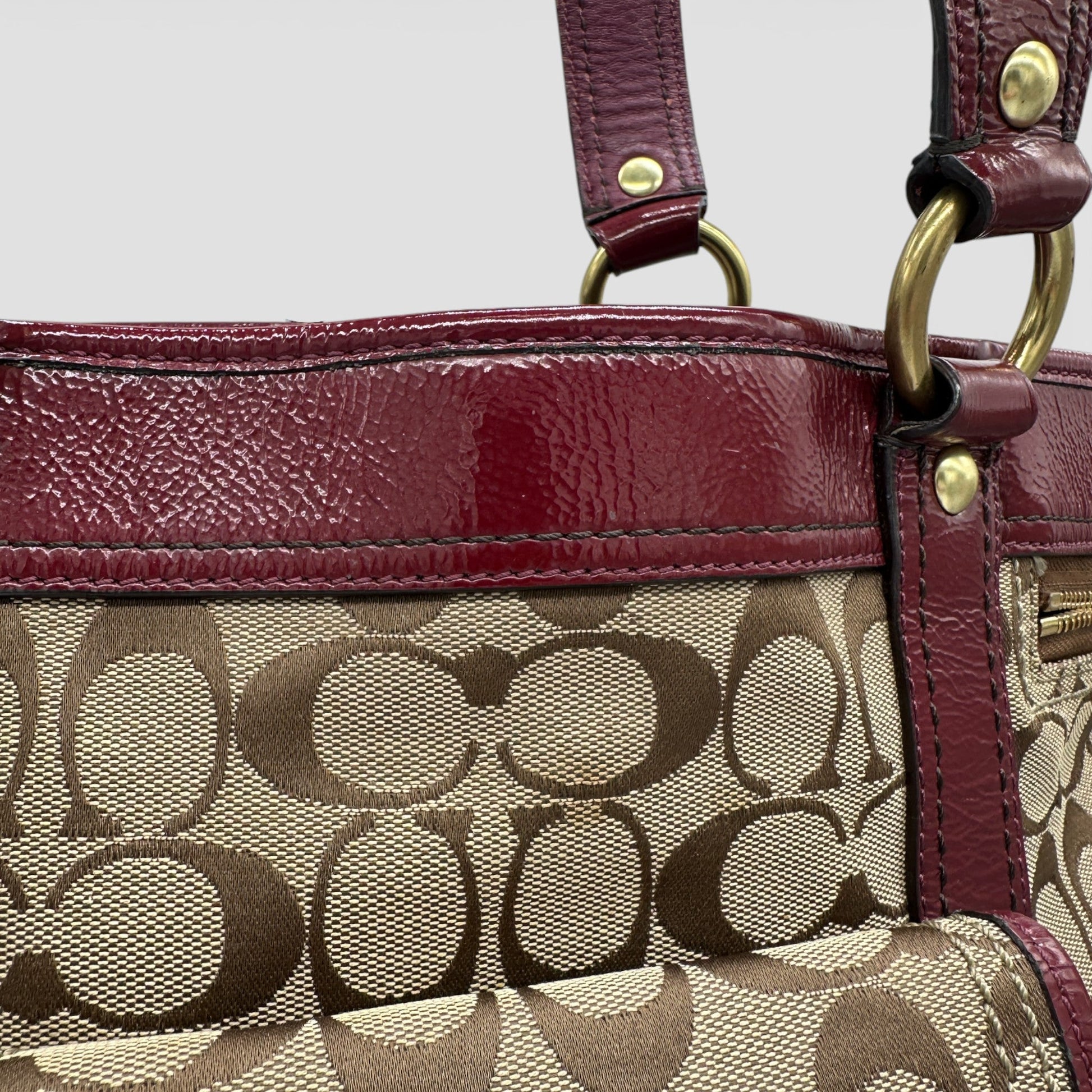 Vintage Coach F12889 Legacy Turnlock Handbag - Thanks it's Vintage