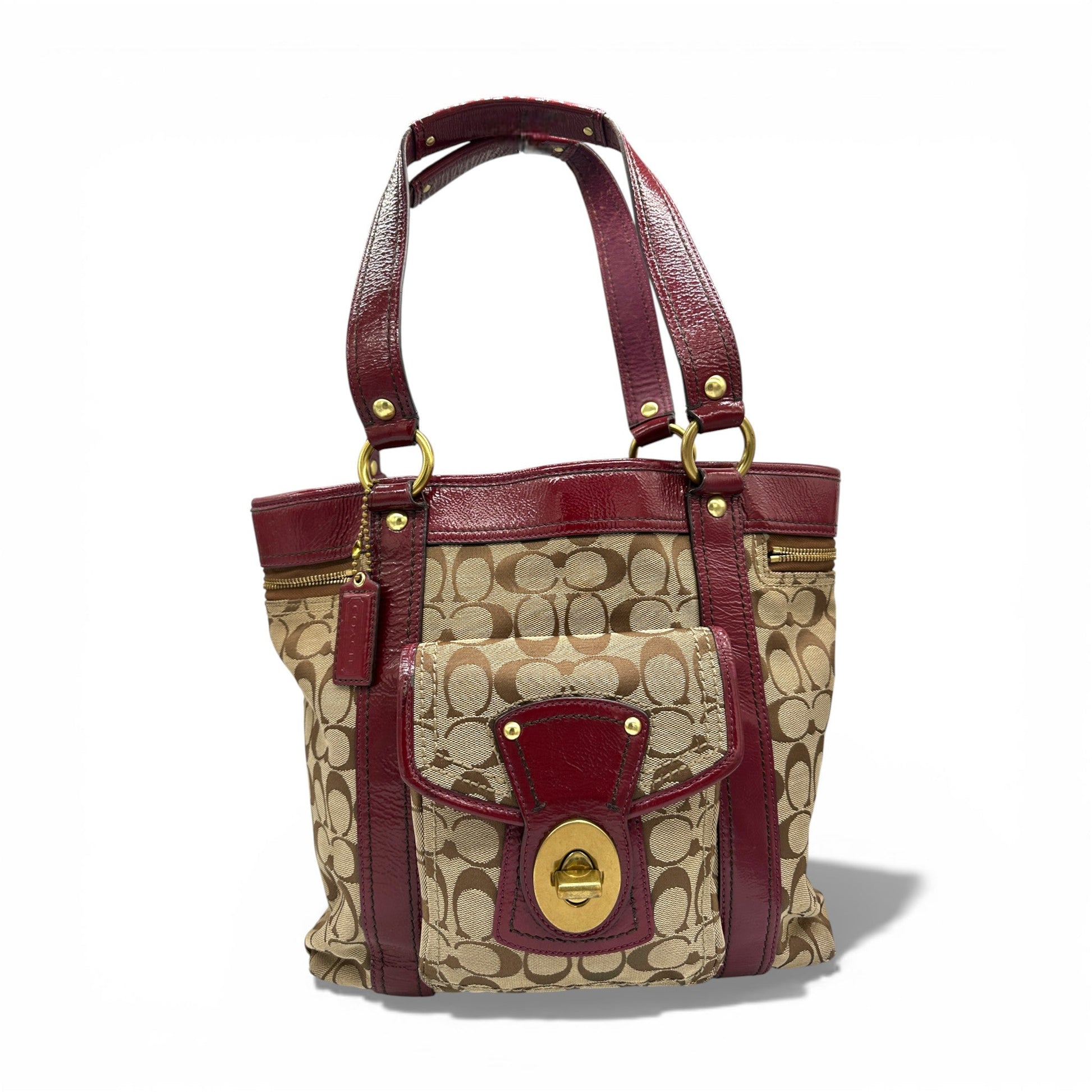 Vintage Coach F12889 Legacy Turnlock Handbag - Thanks it's Vintage