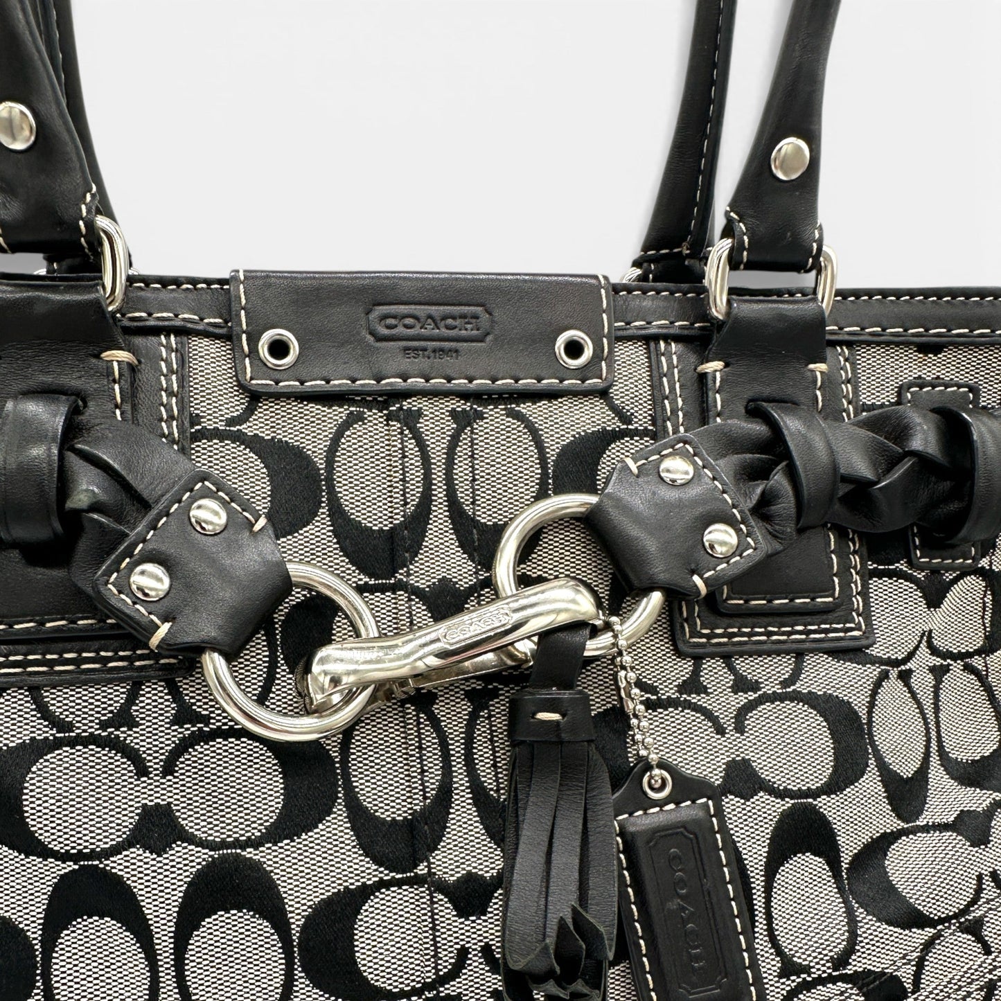 Vintage Coach F13065 Hampton Clip Handbag - Thanks it's Vintage