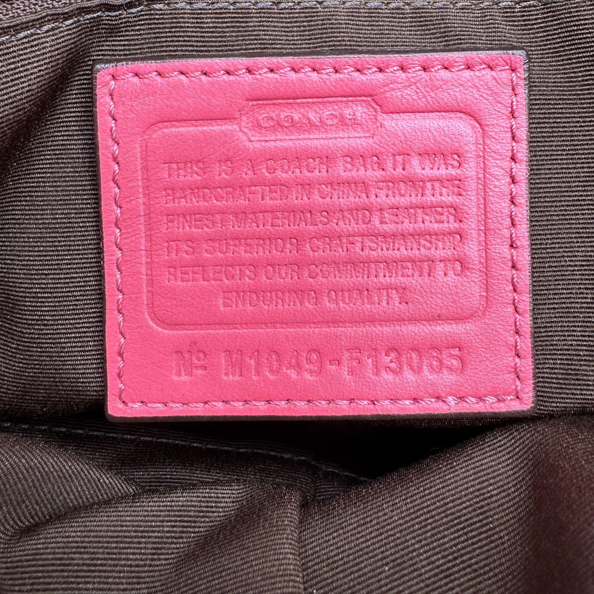 Vintage Coach F13065 Hampton Clip Handbag - Thanks it's Vintage