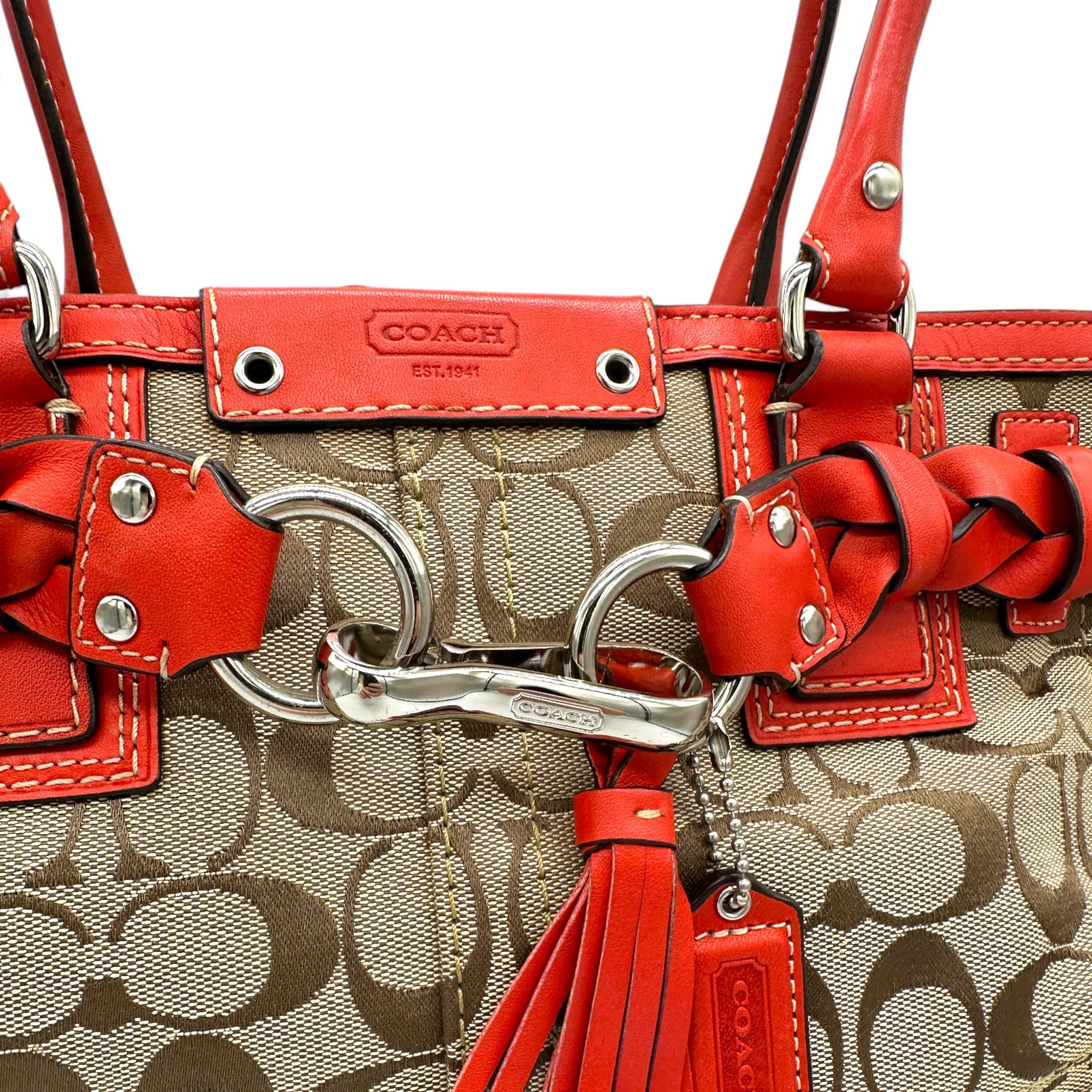 Vintage Coach F13065 Hampton Clip Handbag - Thanks it's Vintage