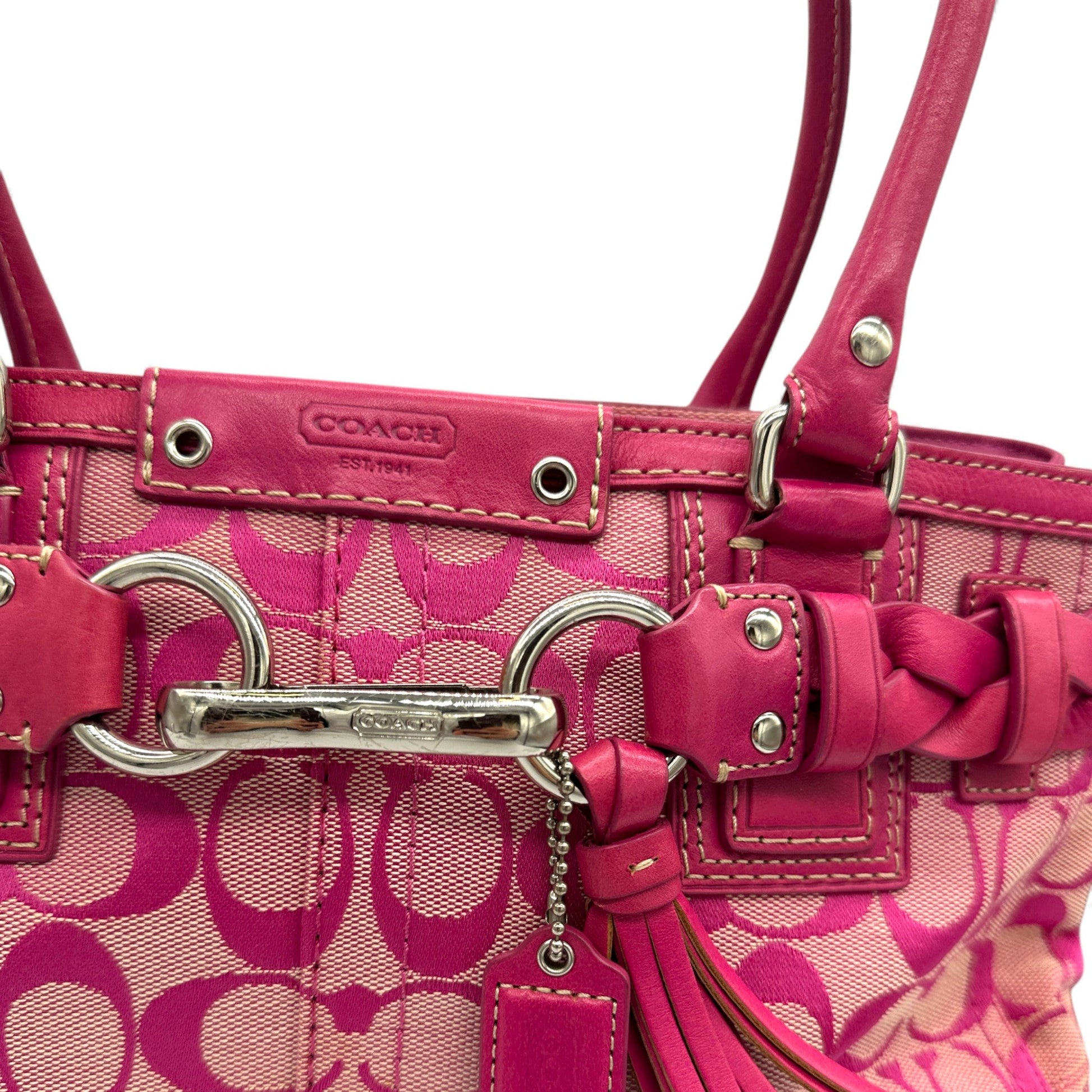 Vintage Coach F13065 Hampton Clip Handbag - Thanks it's Vintage