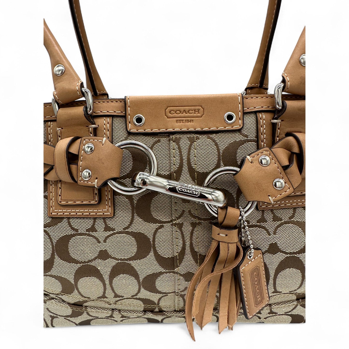 Vintage Coach F13065 Hampton Clip Handbag - Thanks it's Vintage