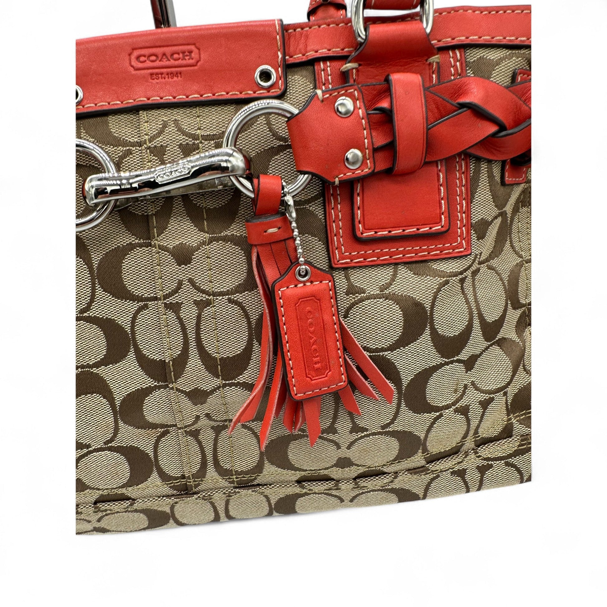 Vintage Coach F13065 Hampton Clip Handbag - Thanks it's Vintage