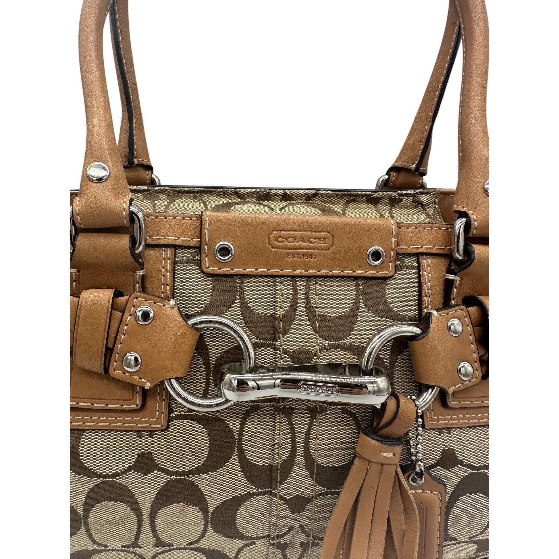 Vintage Coach F13065 Hampton Clip Handbag - Thanks it's Vintage