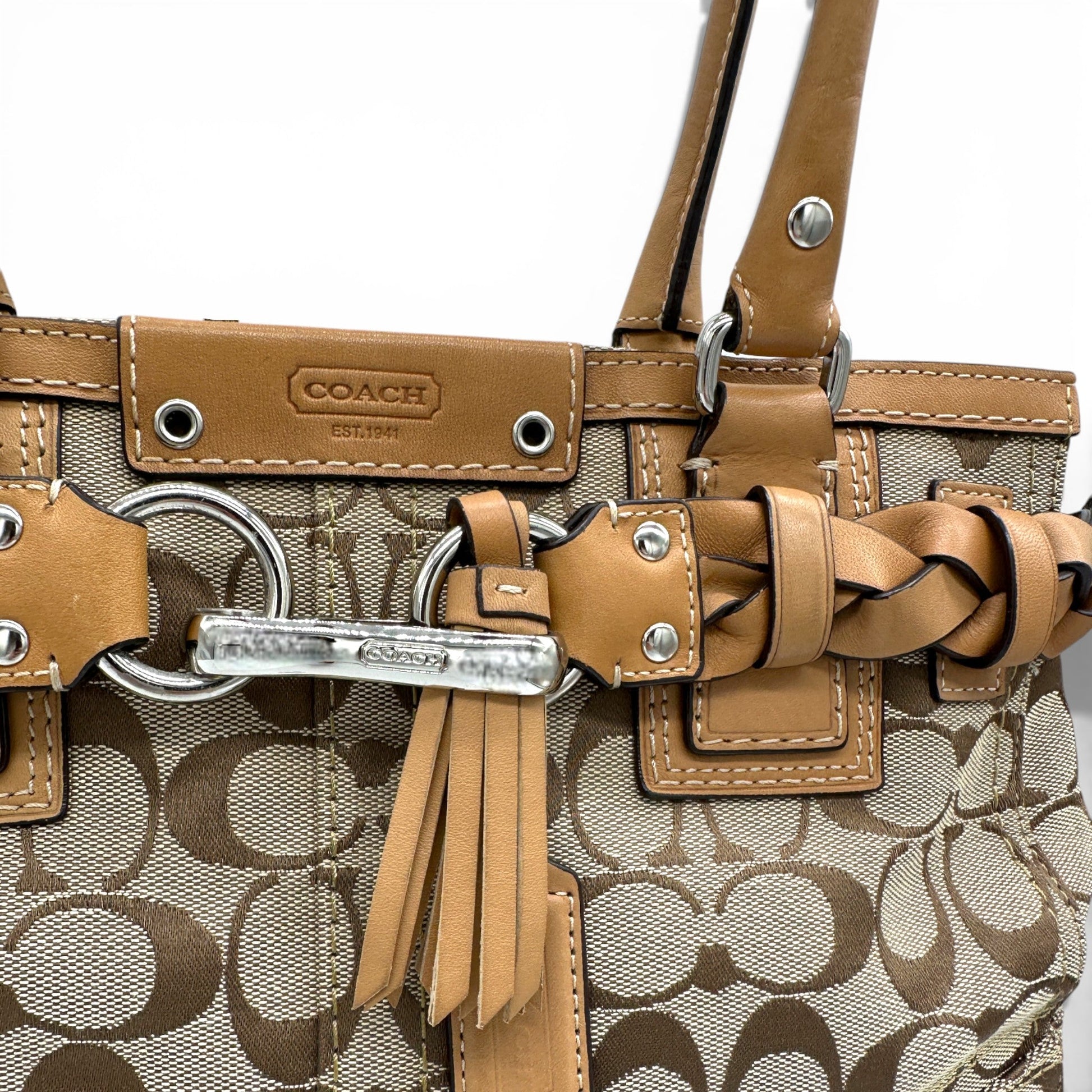 Vintage Coach F13065 Hampton Clip Handbag - Thanks it's Vintage