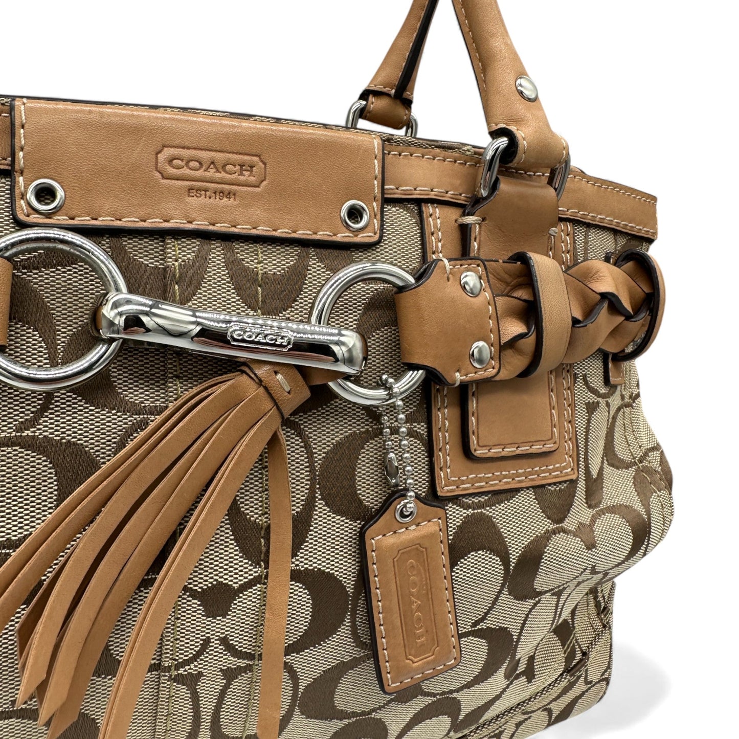 Vintage Coach F13068 Hampton Clip Handbag - Thanks it's Vintage