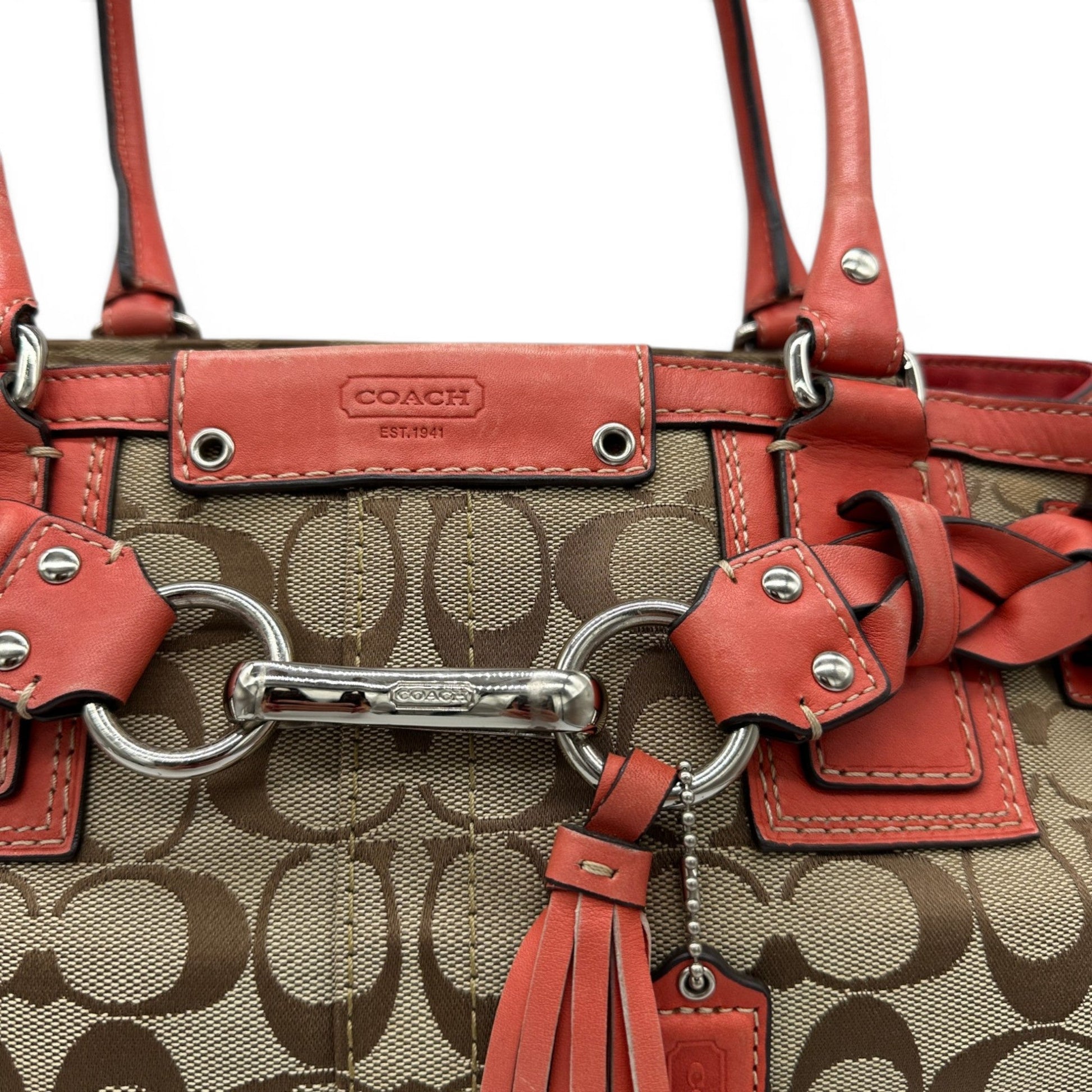 Vintage Coach F13068 Hampton Clip Handbag - Thanks it's Vintage