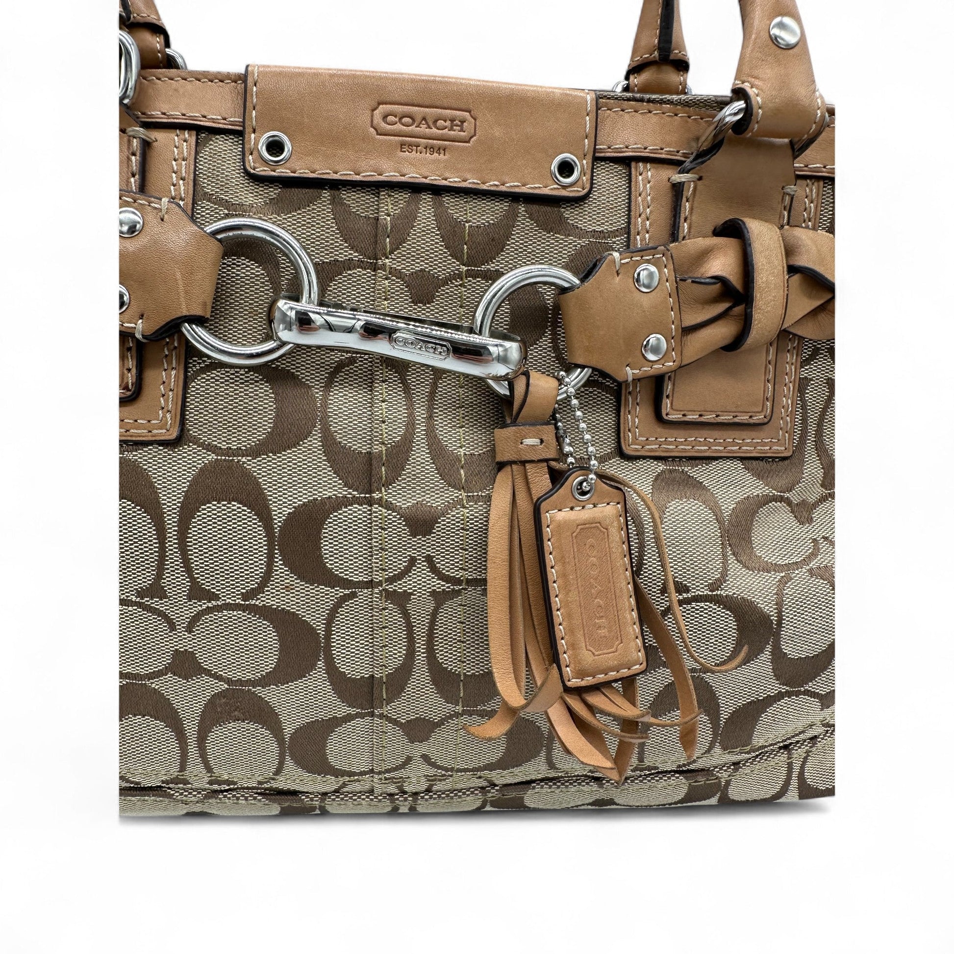 Vintage Coach F13068 Hampton Clip Handbag - Thanks it's Vintage