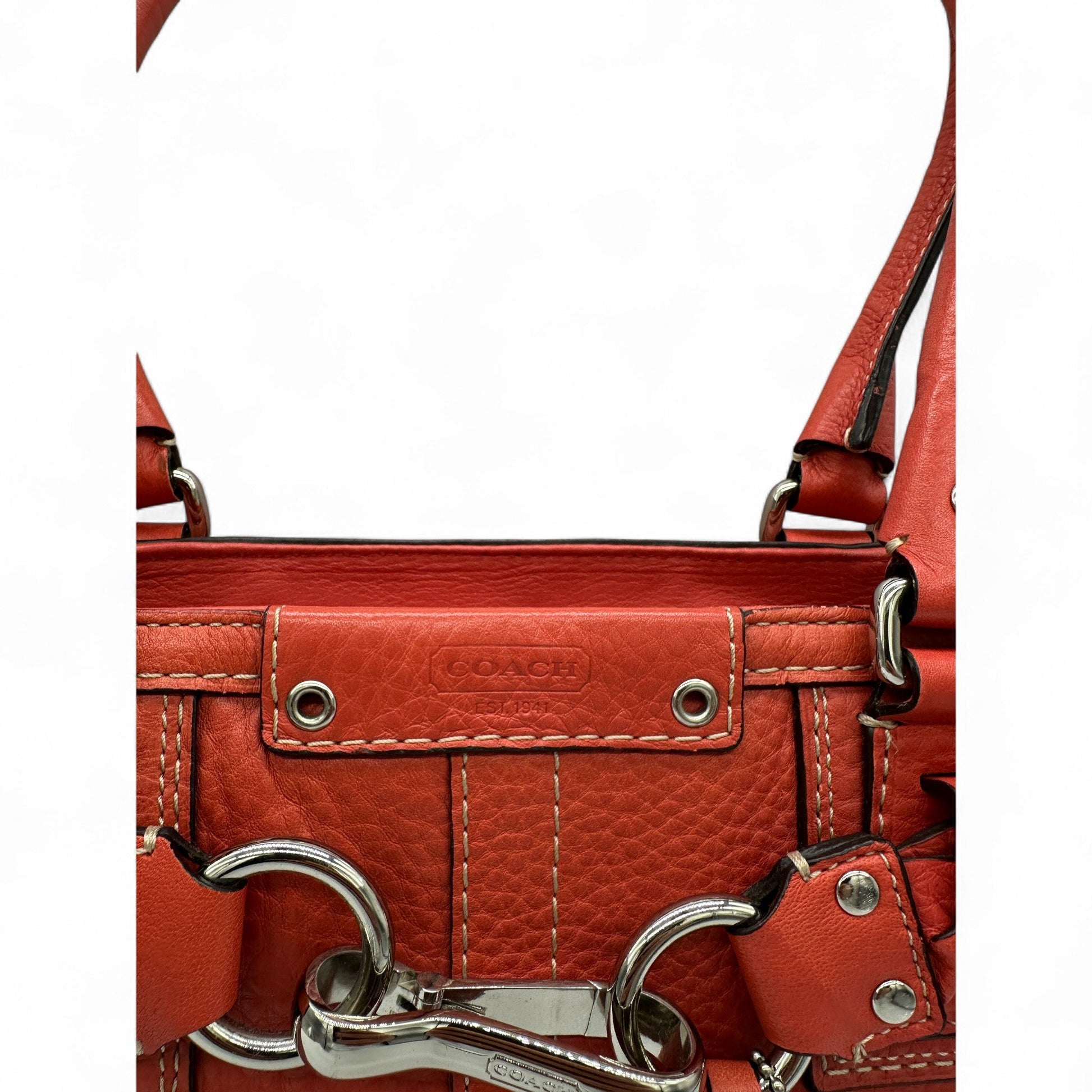 Vintage Coach F13084 Hampton Clip Handbag - Thanks it's Vintage