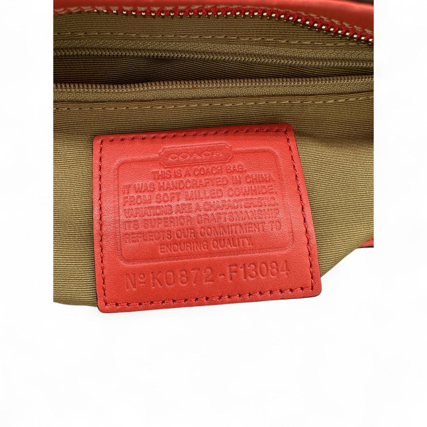 Vintage Coach F13084 Hampton Clip Handbag - Thanks it's Vintage