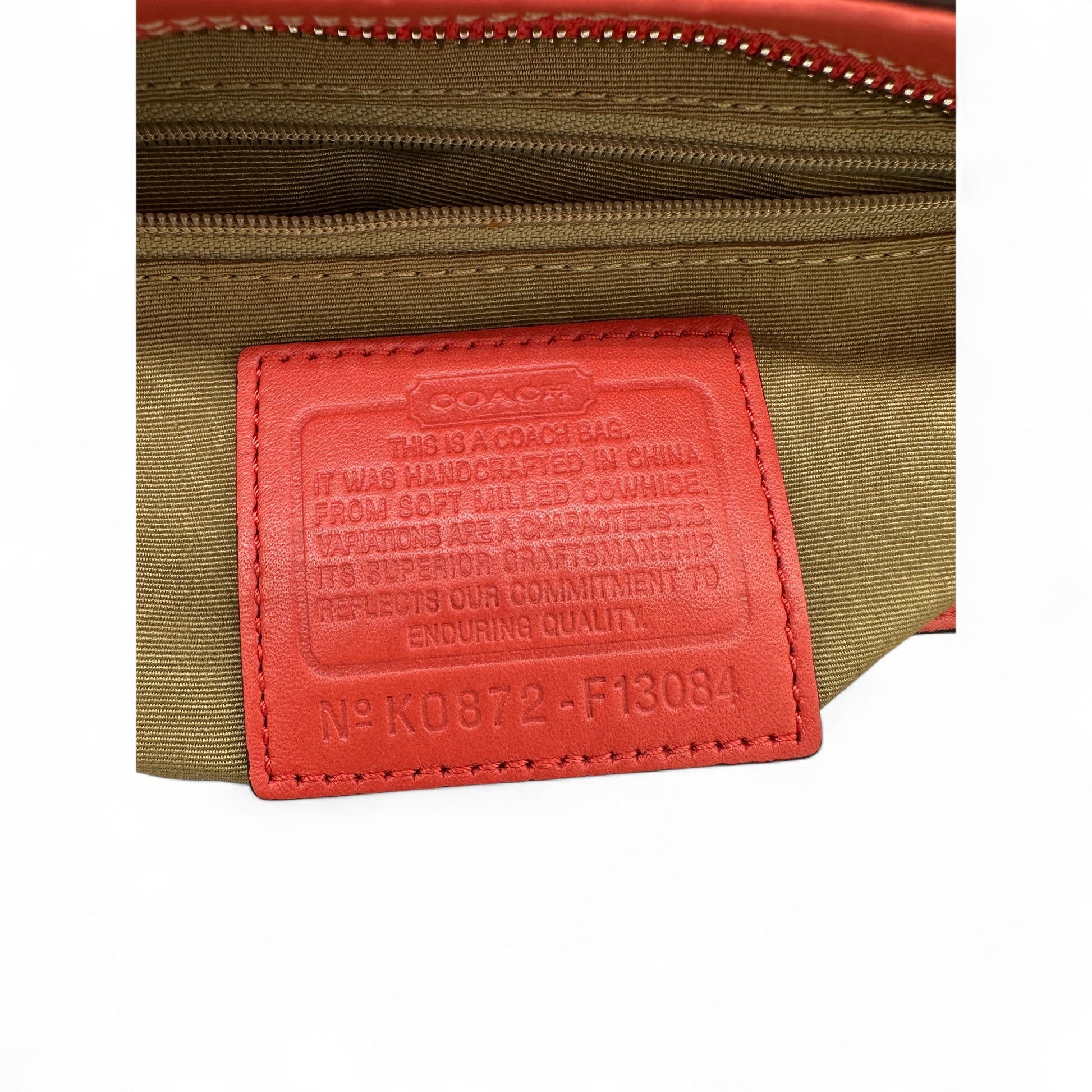 Vintage Coach F13084 Hampton Clip Handbag - Thanks it's Vintage