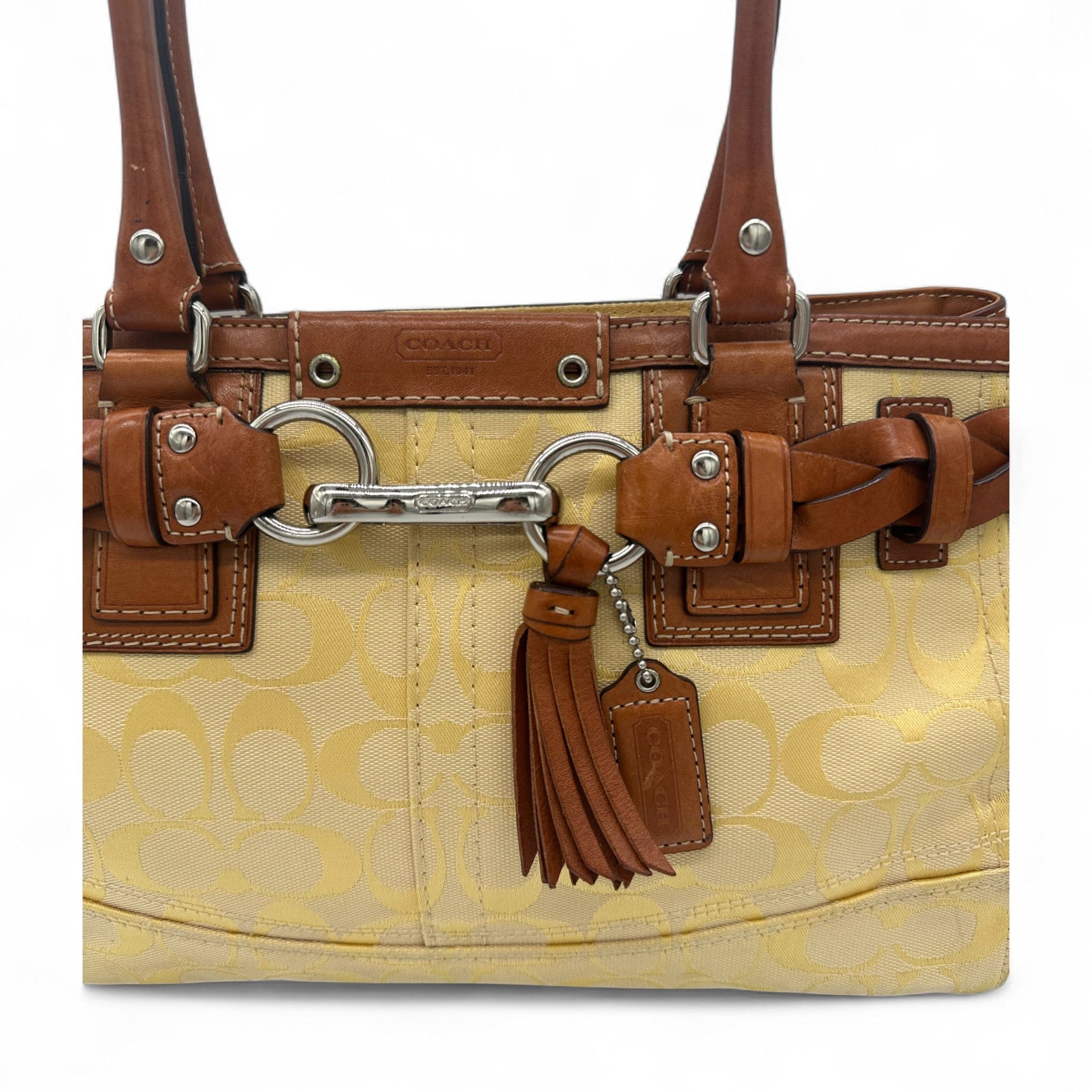 Vintage Coach F13085 Hampton Clip Handbag - Thanks it's Vintage