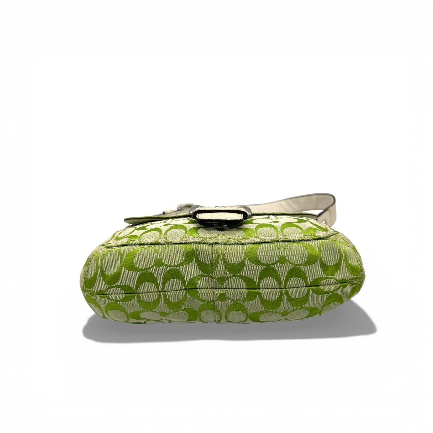 Vintage Coach F13113 Green Monogram Soho Shoulder Bag - Thanks it's Vintage