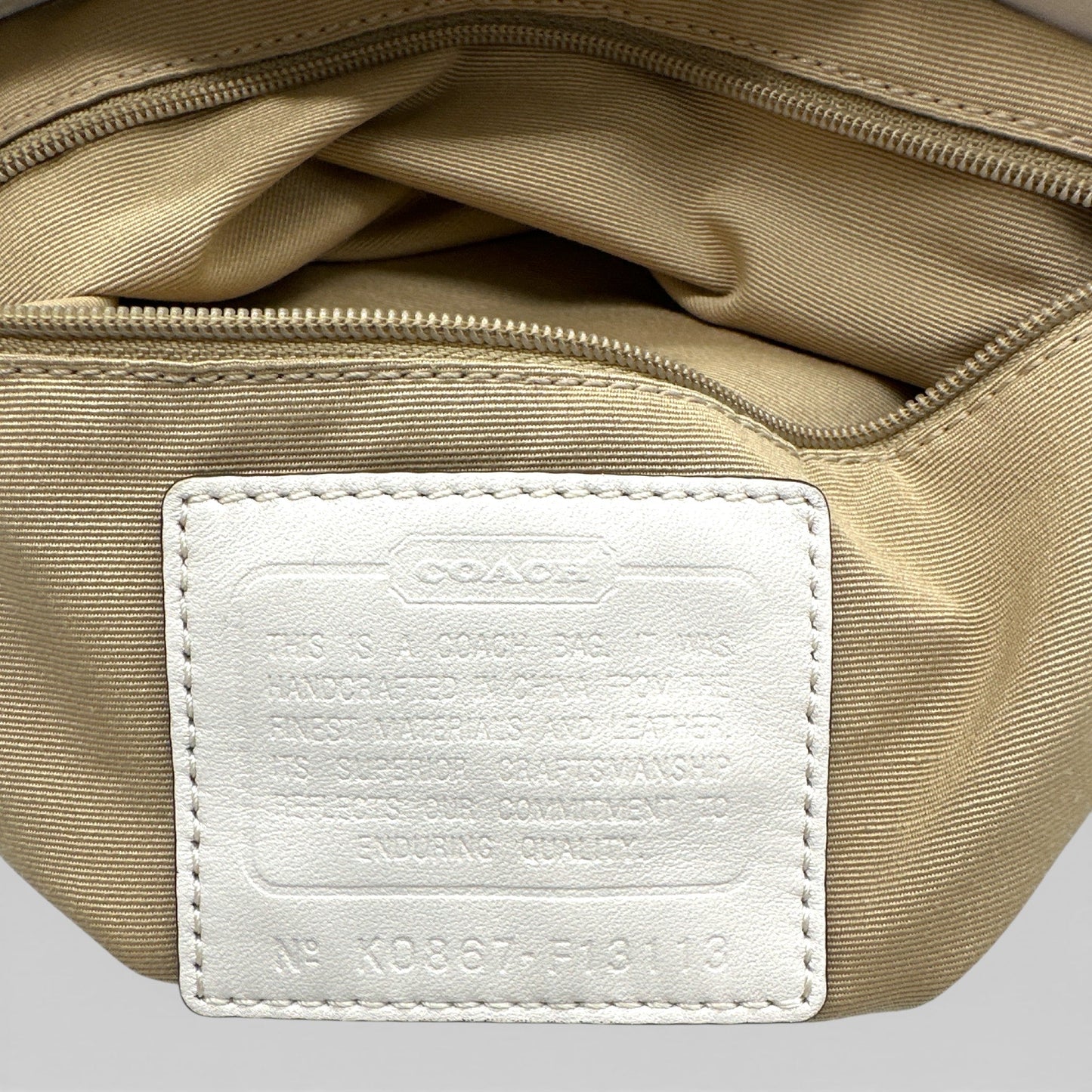 Vintage Coach F13113 Green Monogram Soho Shoulder Bag - Thanks it's Vintage