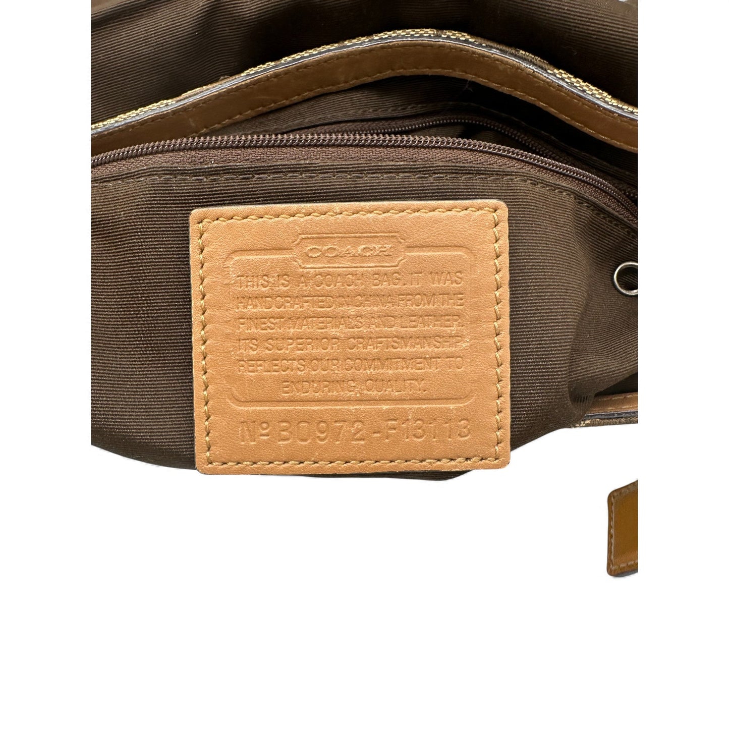 Vintage Coach F13113 Monogram Soho Shoulder Bag - Thanks it's Vintage