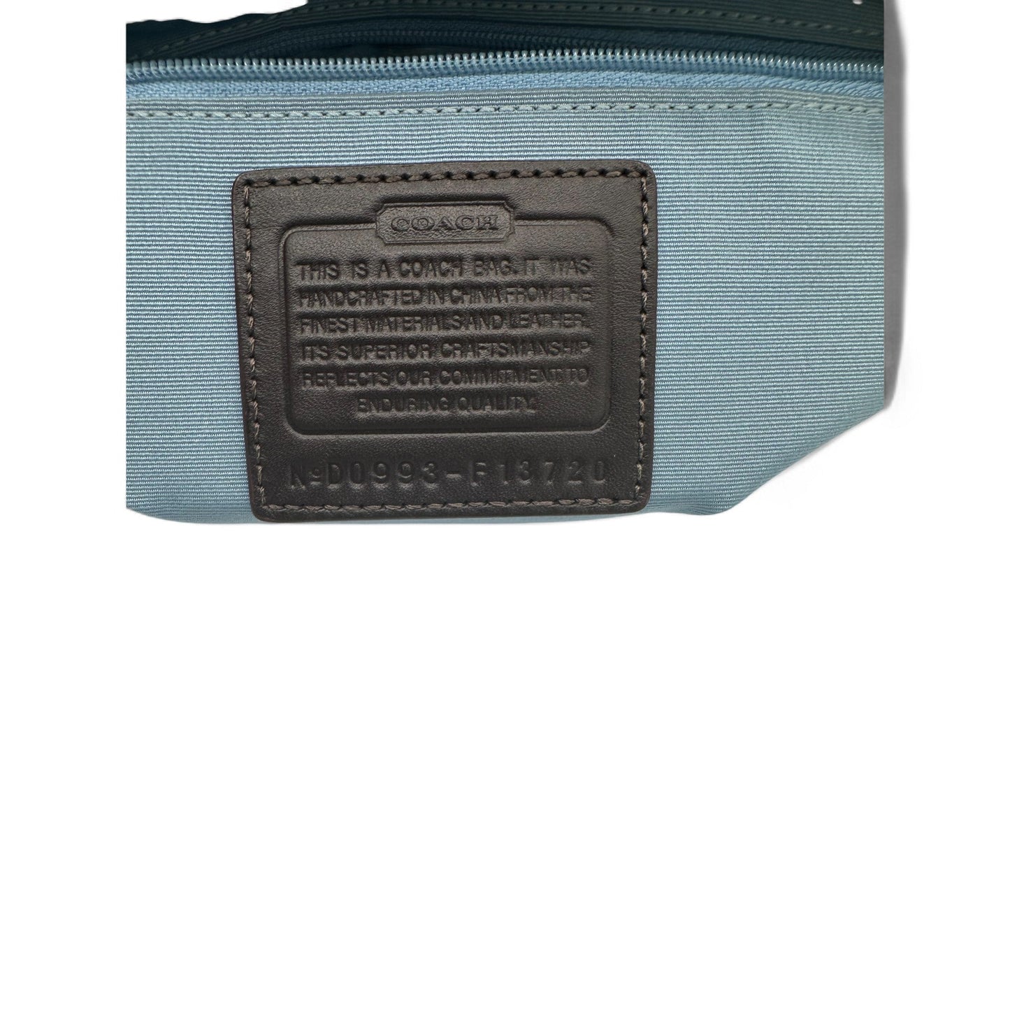 Vintage Coach F13720 Denim Patchwork Carly Shoulder Bag - Thanks it's Vintage