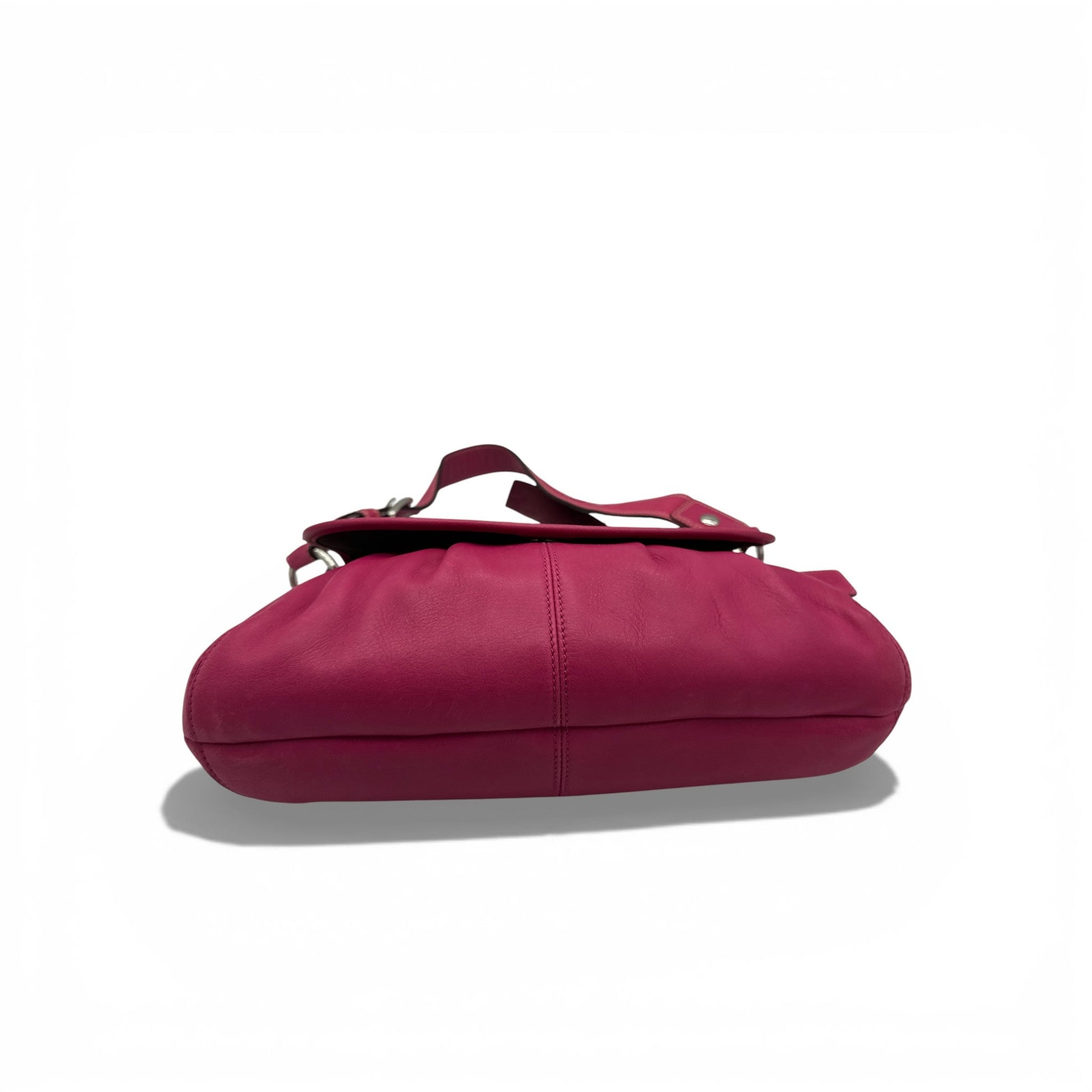 Vintage Coach F13729 Soho Pink Flap Shoulder Bag - Thanks it's Vintage