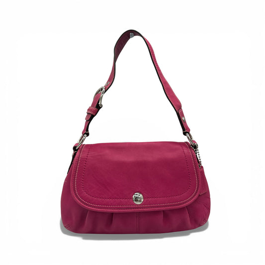 Vintage Coach F13729 Soho Pink Flap Shoulder Bag - Thanks it's Vintage