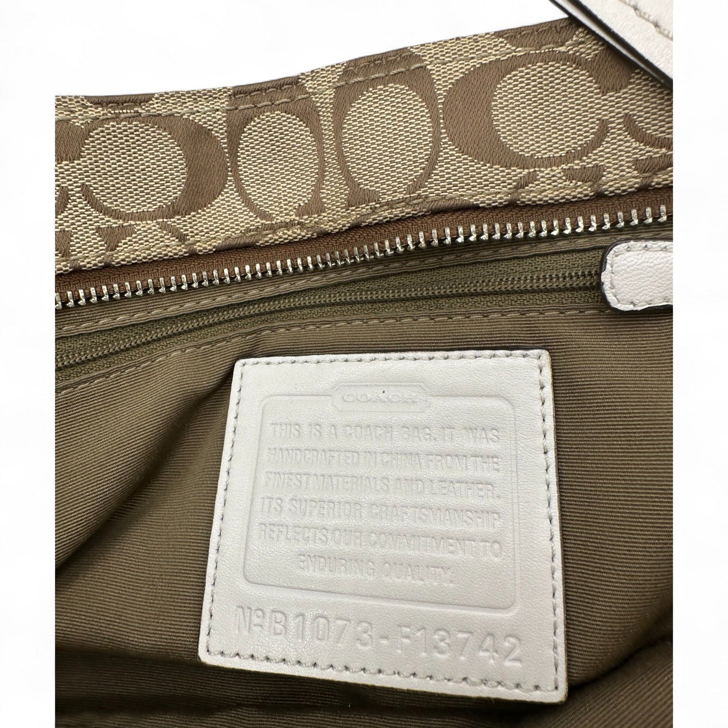 Vintage Coach F13742 Large Tote Shoulder Bag - Thanks it's Vintage