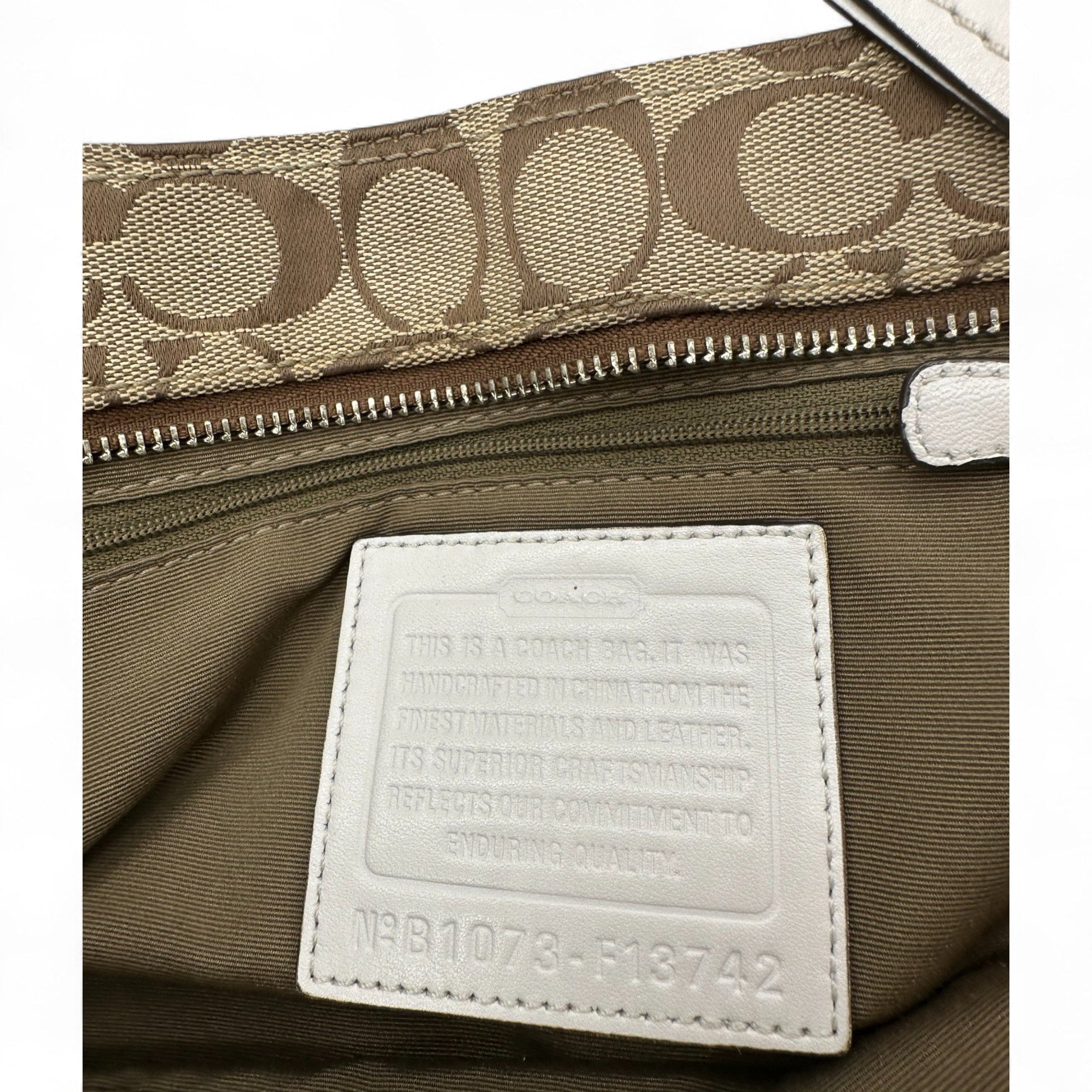 Vintage Coach F13742 Large Tote Shoulder Bag - Thanks it's Vintage