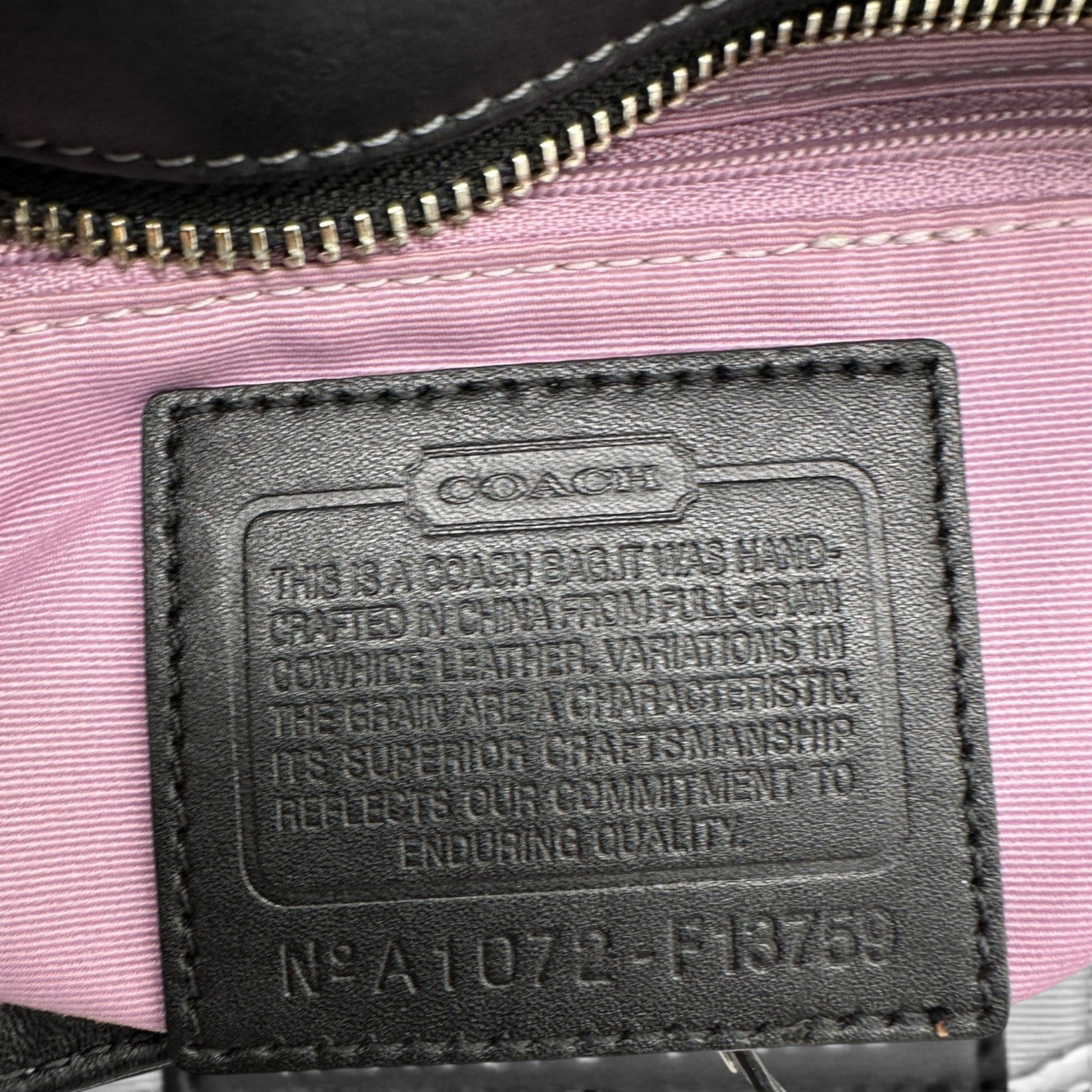 Vintage Coach F13759 Tote Shoulder Bag - Thanks it's Vintage