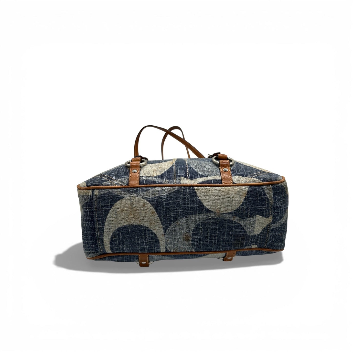 Vintage Coach F13810 Denim Tote Shoulder Bag - Thanks it's Vintage