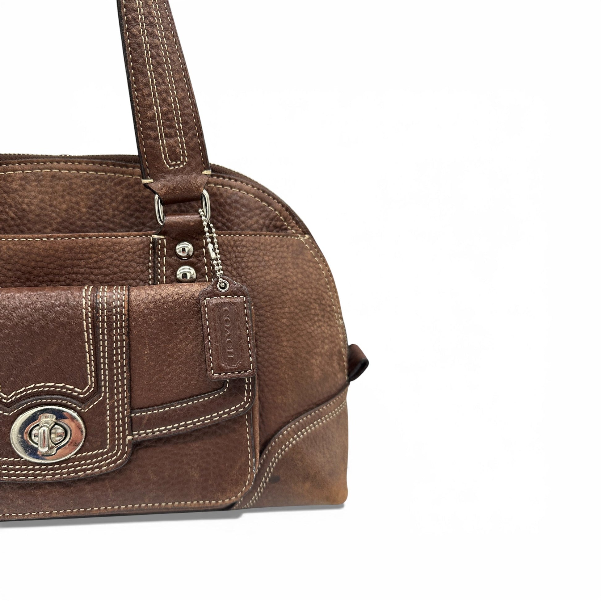 Vintage Coach F13963 Miranda Turnlock Handbag - Thanks it's Vintage