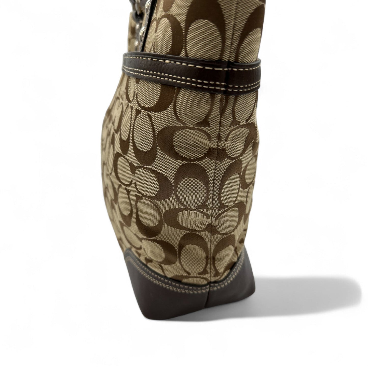 Vintage Coach F13973 Turnlock Tote Shoulder Bag - Thanks it's Vintage