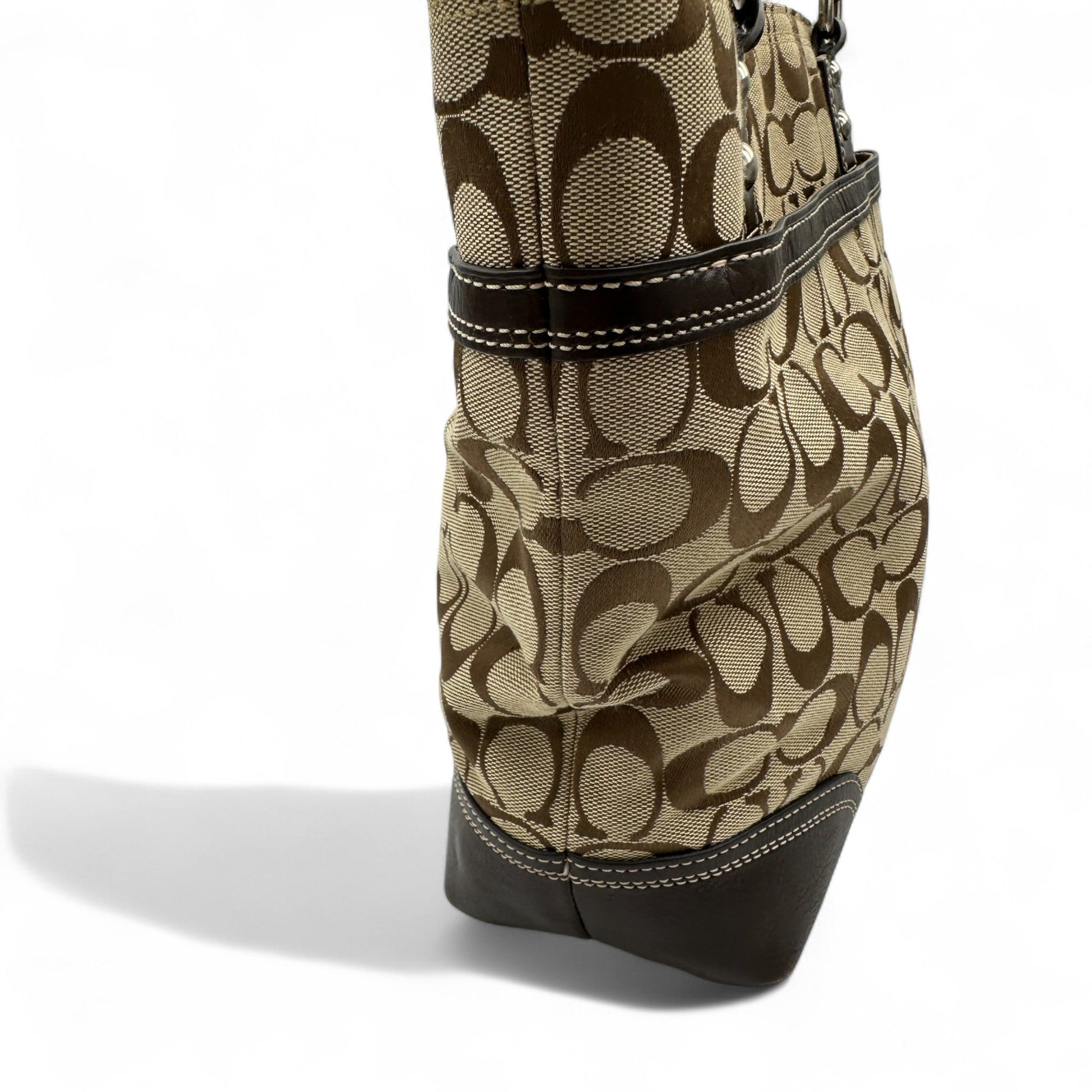 Vintage Coach F13973 Turnlock Tote Shoulder Bag - Thanks it's Vintage