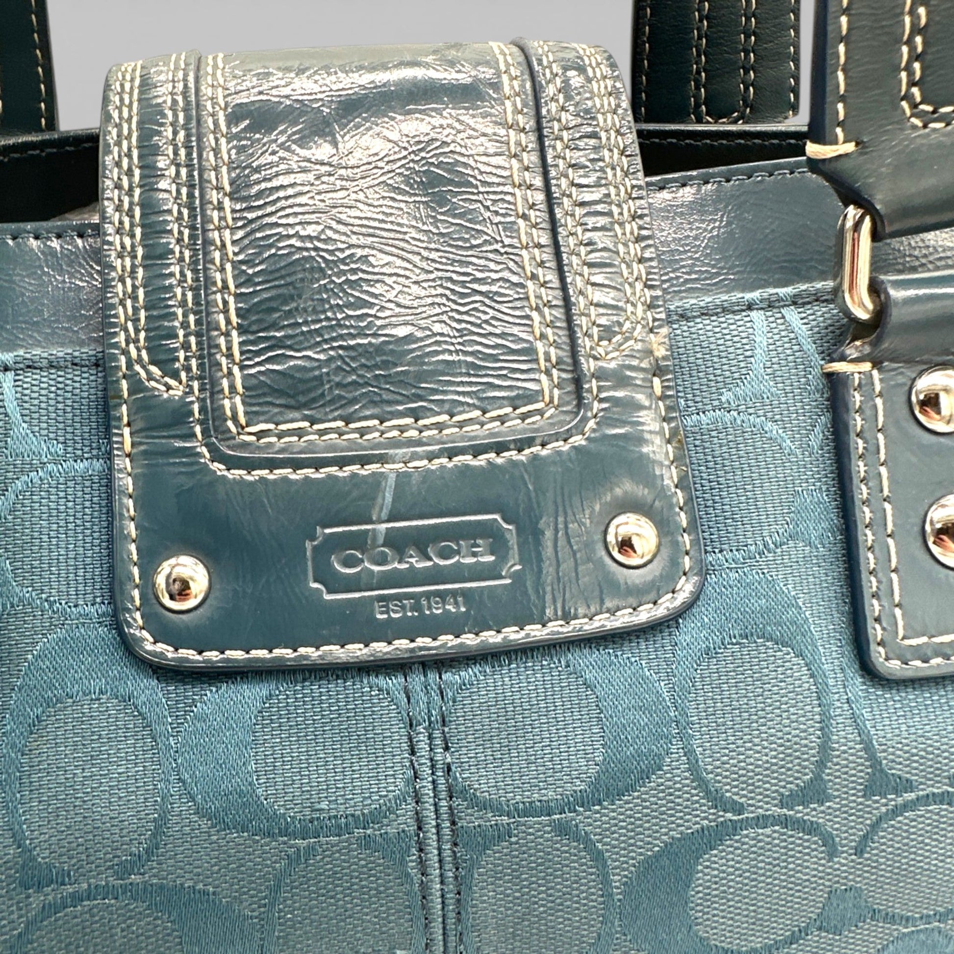 Vintage Coach F13975 Hamptons Carryall Shoulder Bag - Thanks it's Vintage
