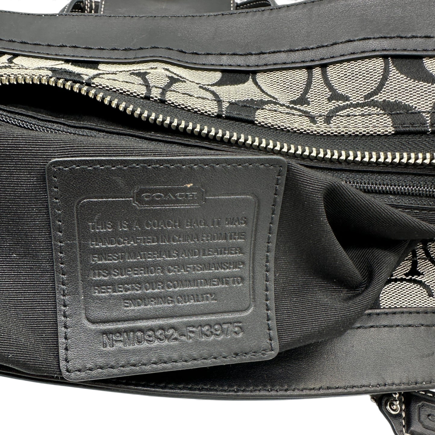 Vintage Coach F13975 Hamptons Carryall Shoulder Bag - Thanks it's Vintage