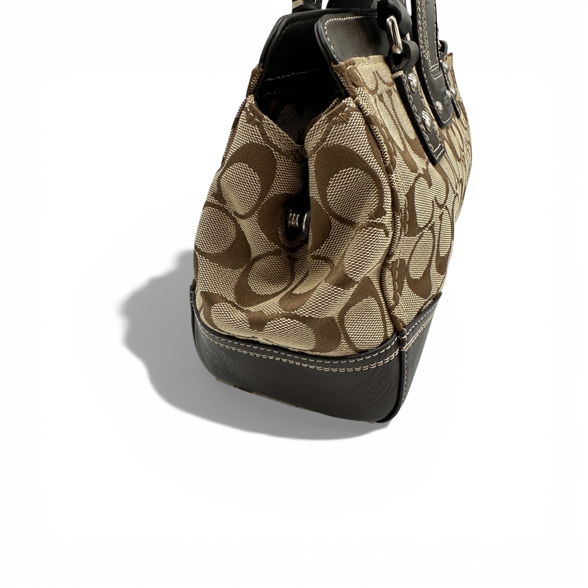 COACH コーチ ハンプトンズ キャリーオール F13975 Vintage Coach F13975 Hamptons Carryall Shoulder Bag – Thanks it's