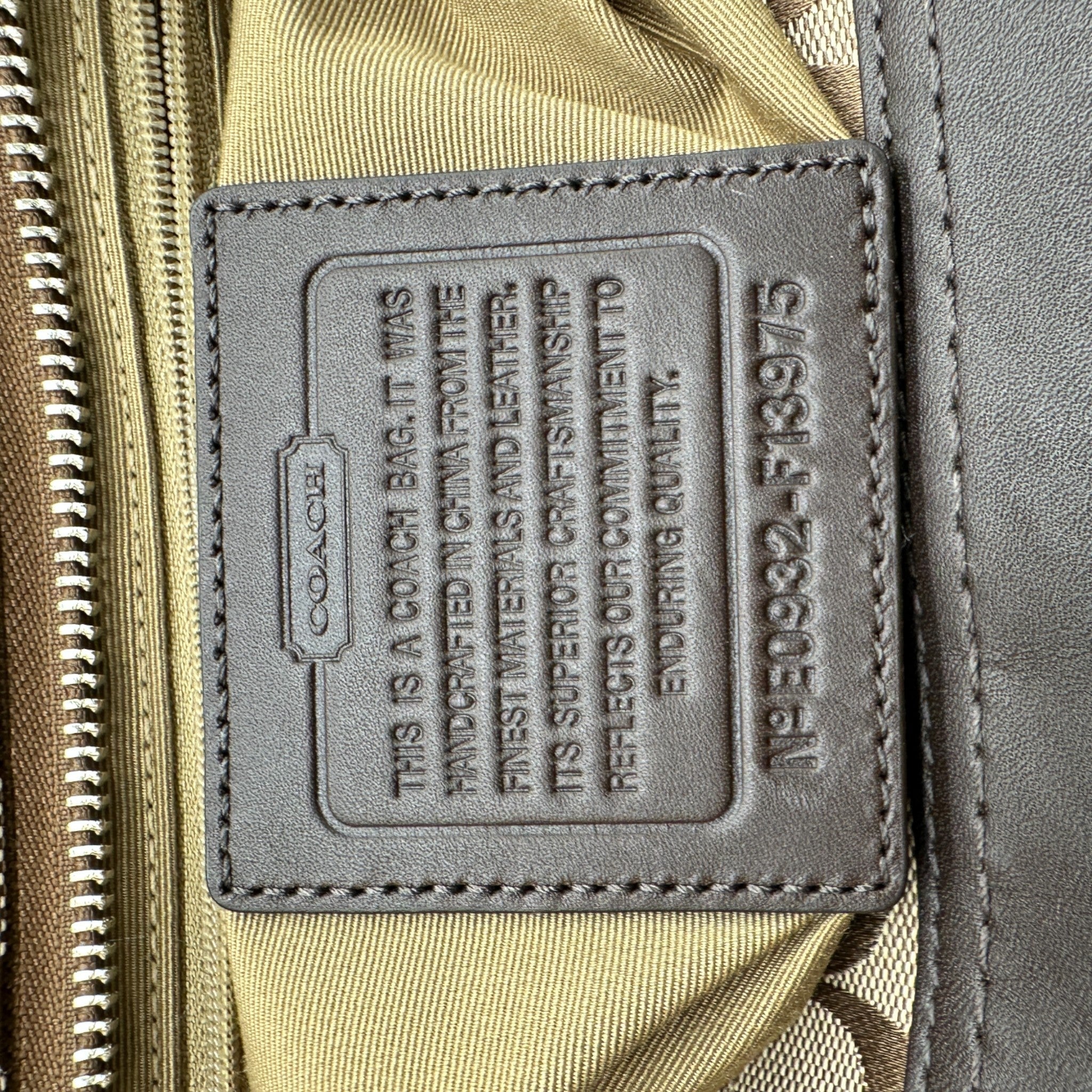 Vintage Coach F13975 Hamptons Carryall Shoulder Bag – Thanks it's