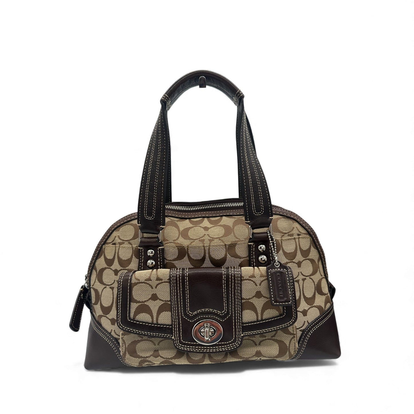 Vintage Coach F13977 Miranda Turnlock Handbag - Thanks it's Vintage