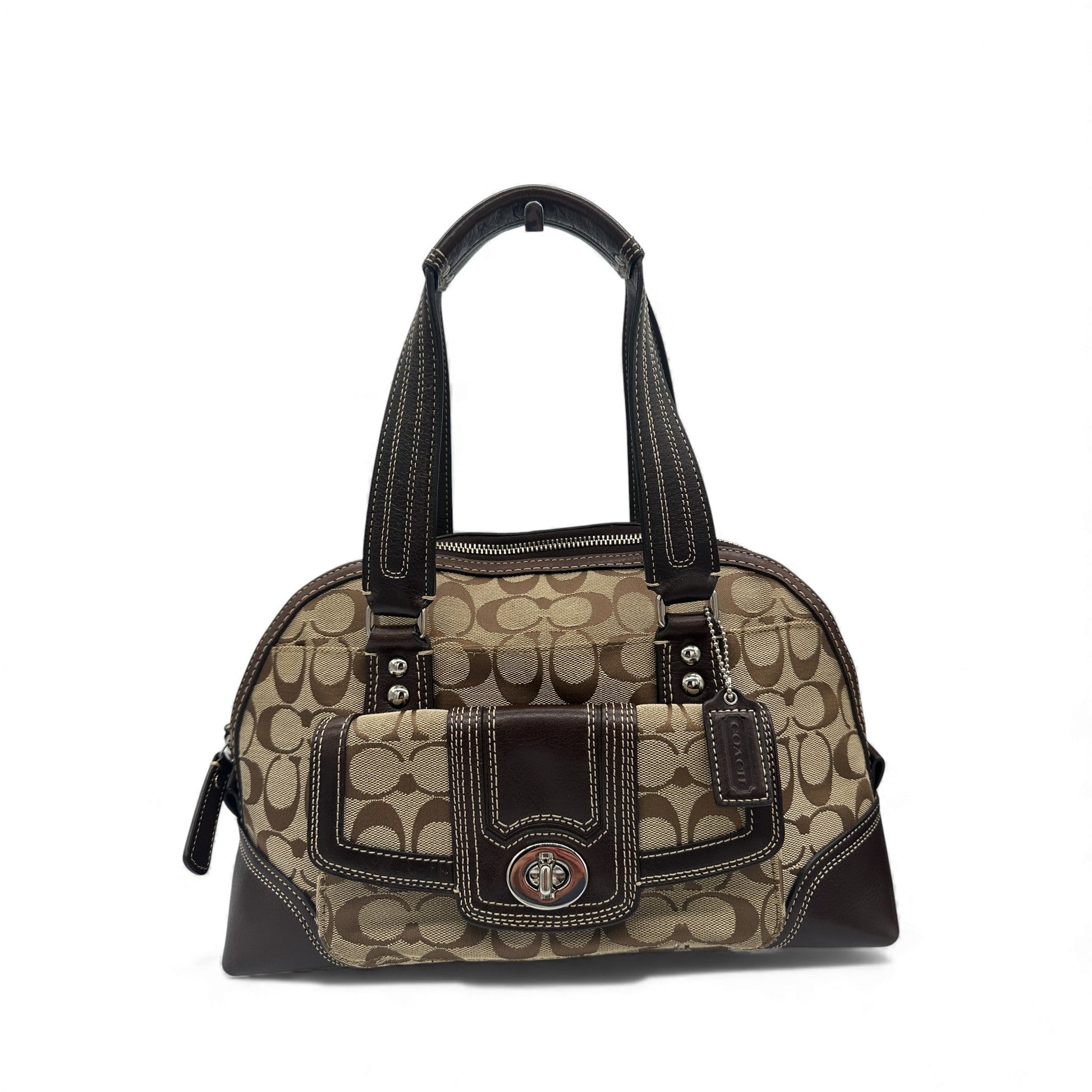 Vintage Coach F13977 Miranda Turnlock Handbag - Thanks it's Vintage