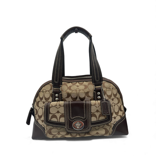 Vintage Coach F13977 Miranda Turnlock Handbag - Thanks it's Vintage