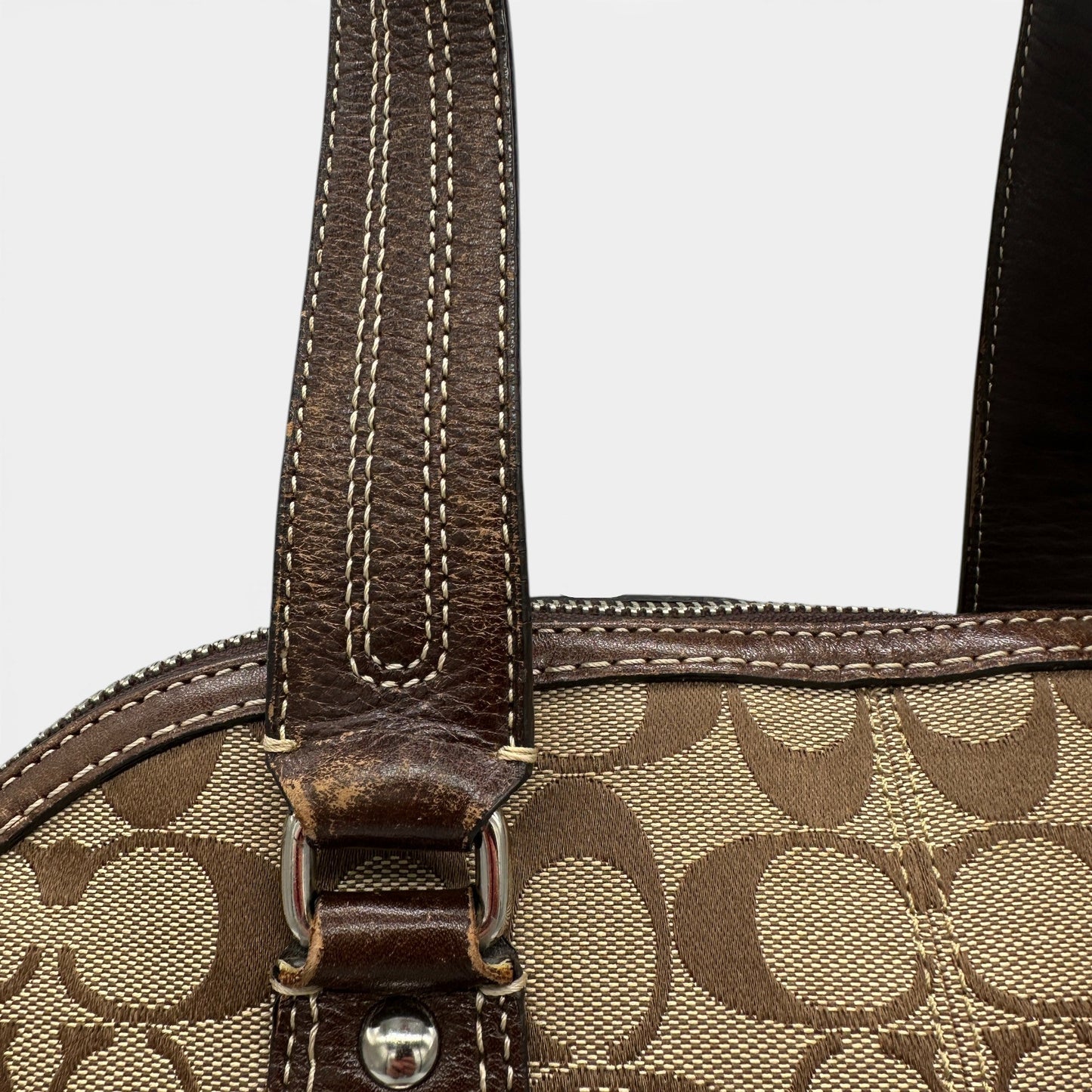 Vintage Coach F13977 Miranda Turnlock Handbag - Thanks it's Vintage