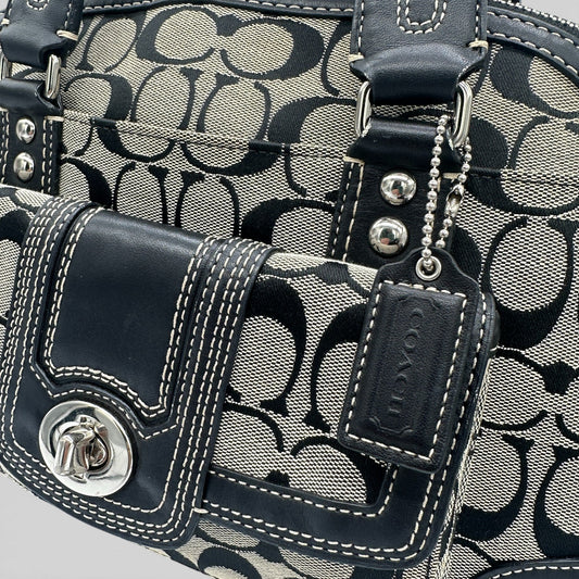 Vintage Coach F13977 Miranda Turnlock Handbag - Thanks it's Vintage