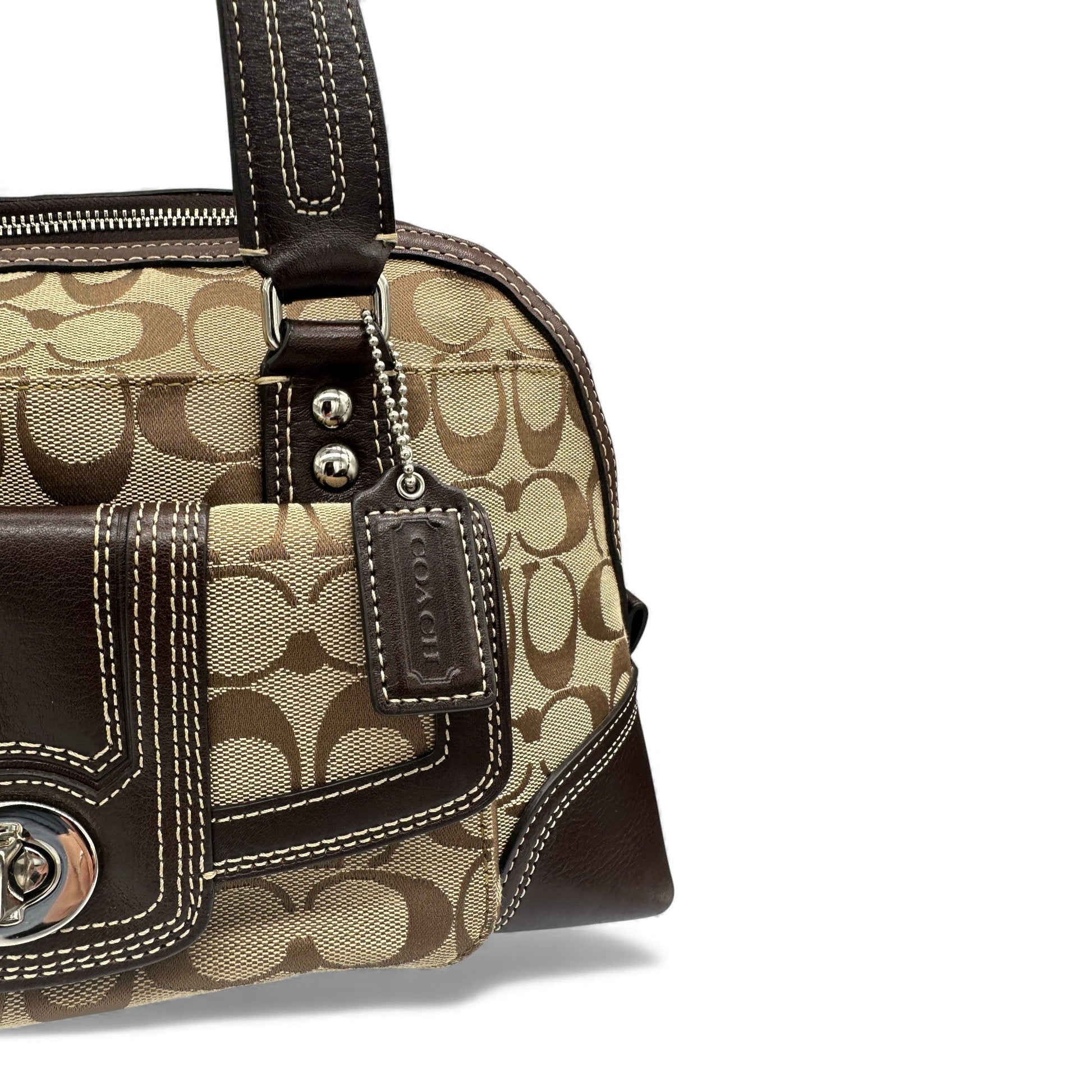 Vintage Coach F13977 Miranda Turnlock Handbag - Thanks it's Vintage