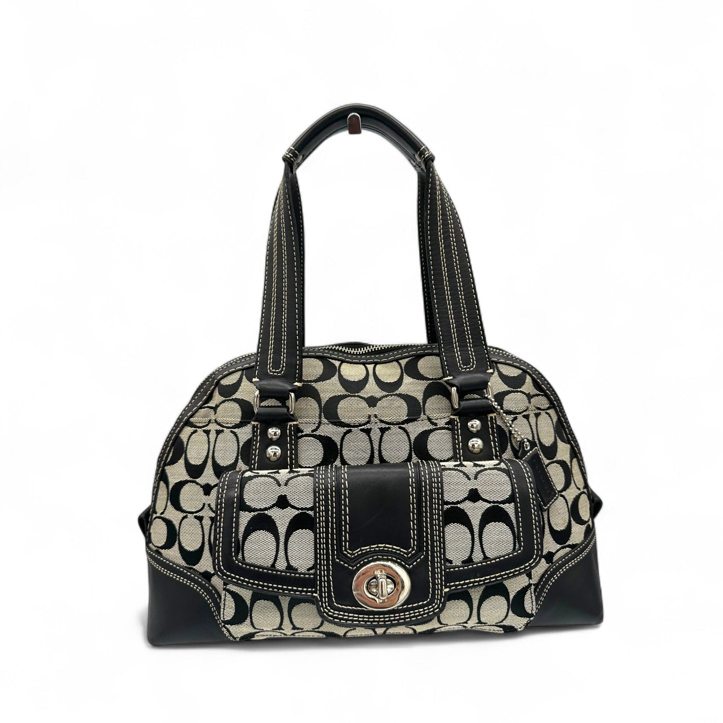 Vintage Coach F13977 Miranda Turnlock Handbag - Thanks it's Vintage