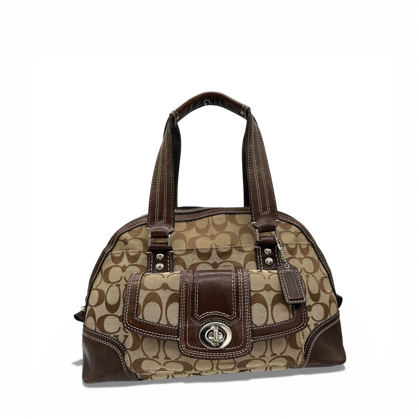 Vintage Coach F13977 Miranda Turnlock Handbag - Thanks it's Vintage