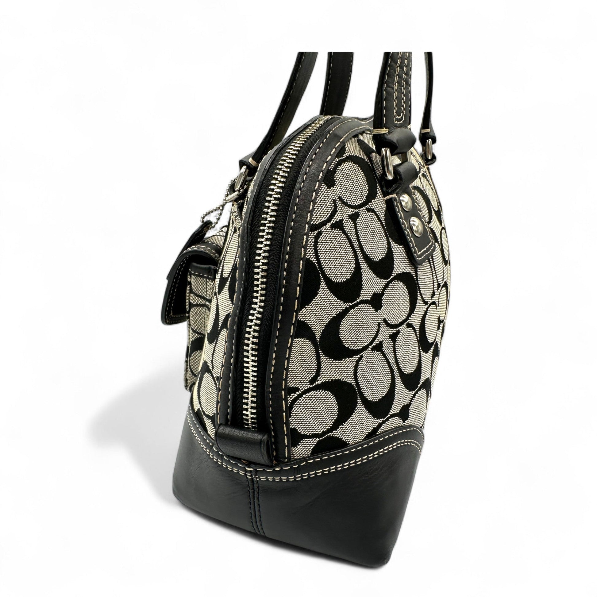 Vintage Coach F13977 Miranda Turnlock Handbag - Thanks it's Vintage