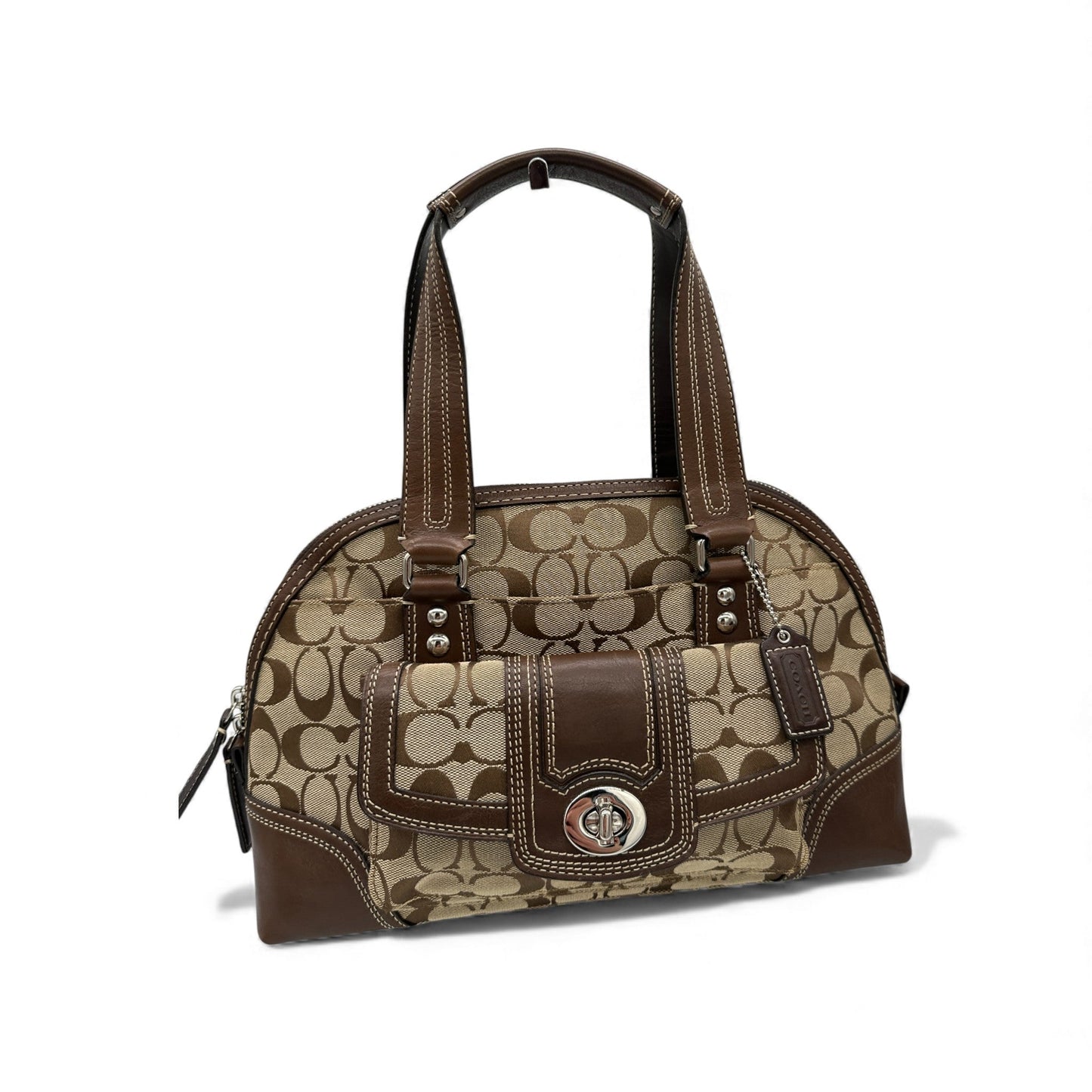 Vintage Coach F13977 Miranda Turnlock Handbag - Thanks it's Vintage