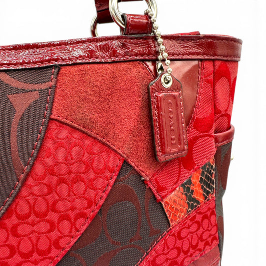 Vintage Coach F14004 Gallery Patchwork Tote - Thanks it's Vintage