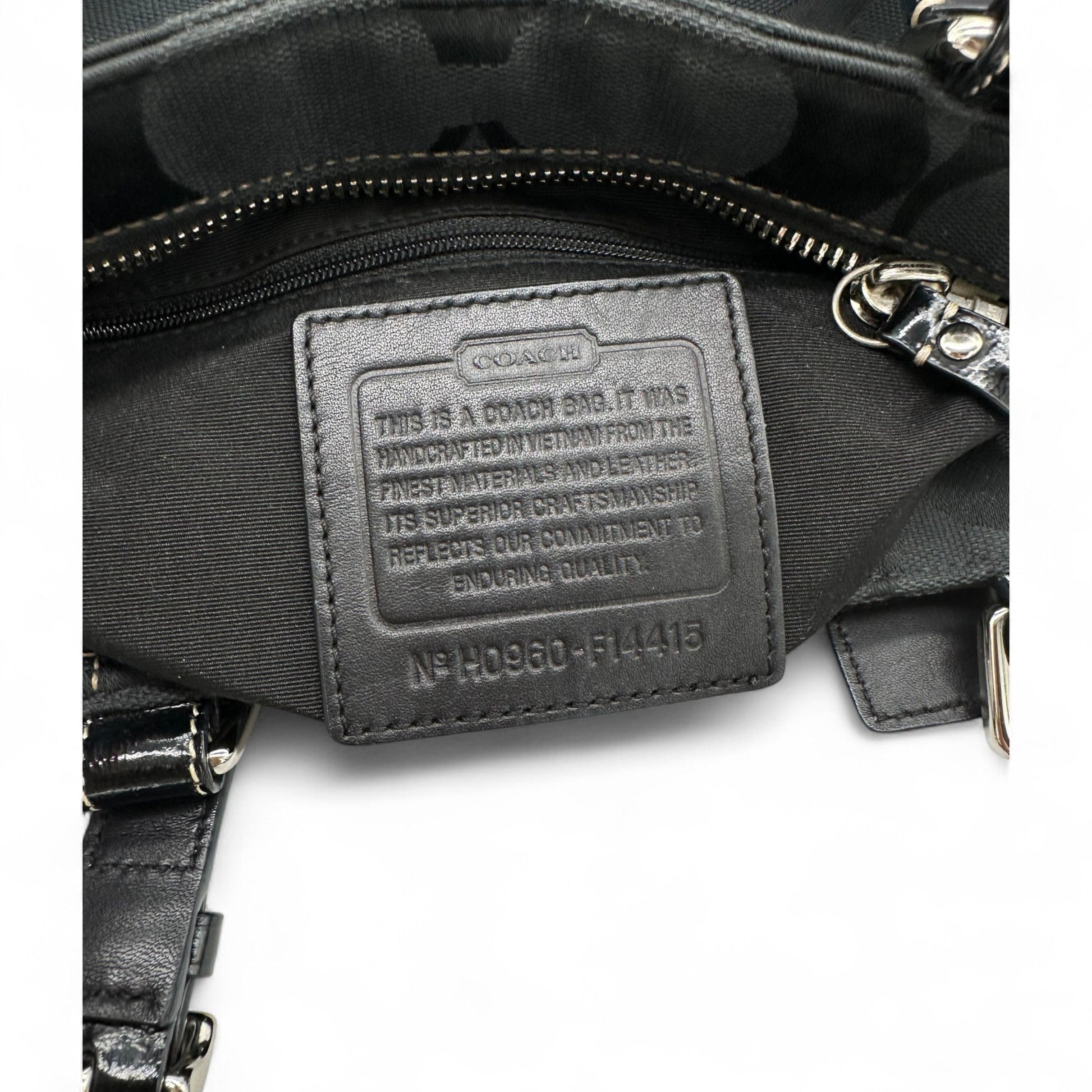 Vintage Coach F14415 Turnlock Handbag - Thanks it's Vintage