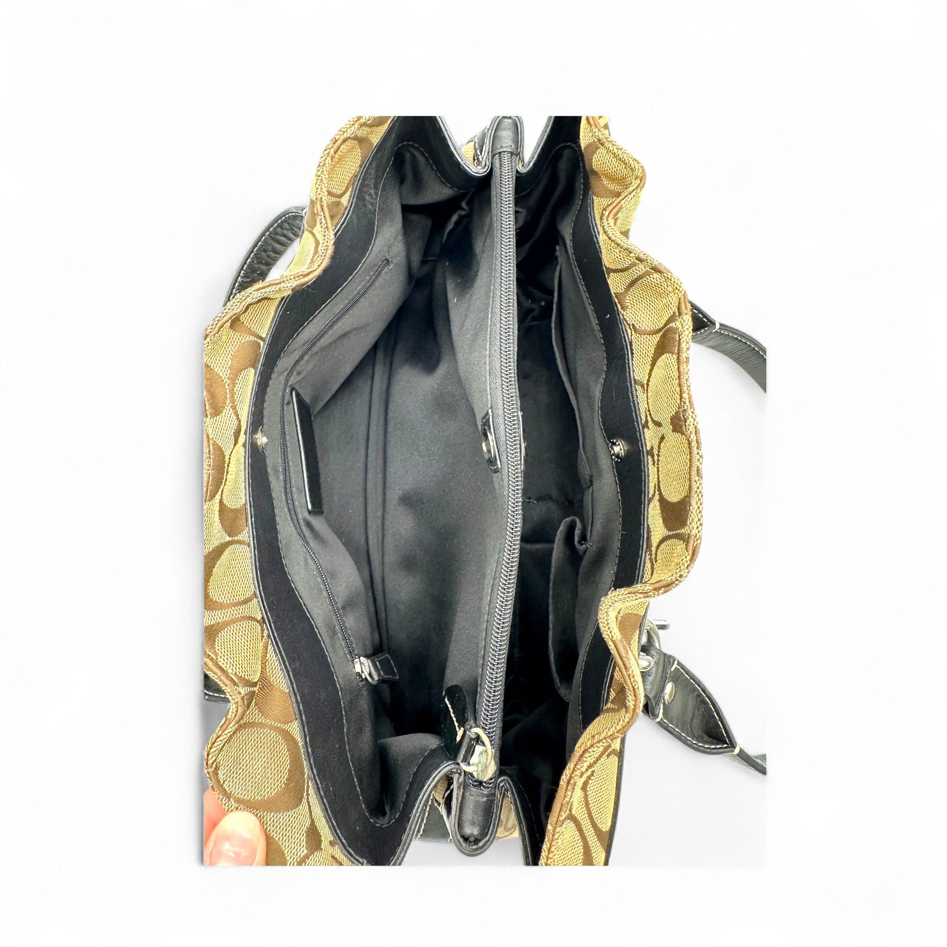 Vintage Coach F14692 Signature Monogram Tote Shoulder Bag - Thanks it's Vintage