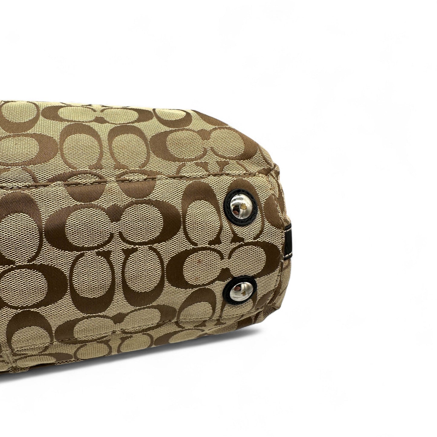 Vintage Coach F14692 Signature Monogram Tote Shoulder Bag - Thanks it's Vintage