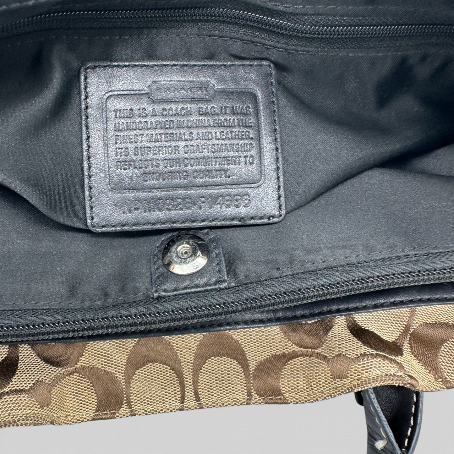 Vintage Coach F14696 Penelope Tote Shoulder Bag - Thanks it's Vintage