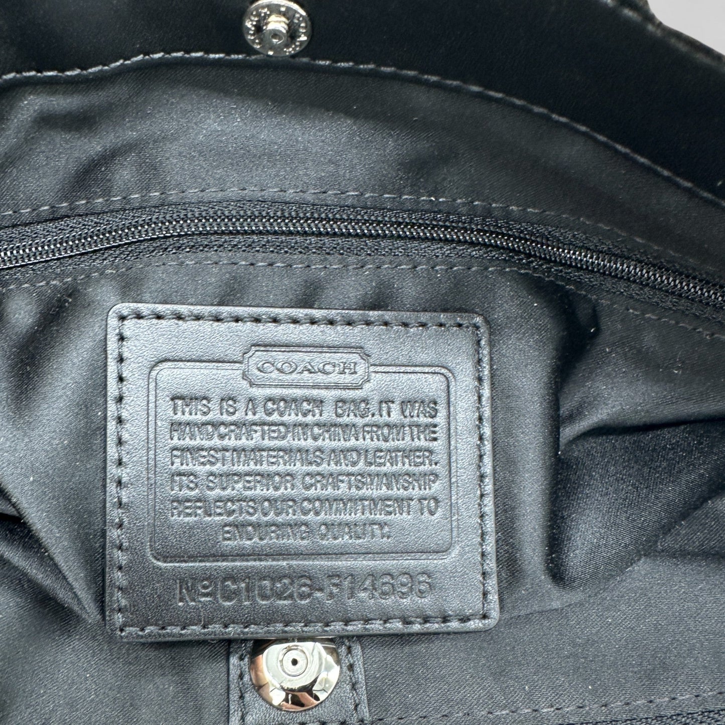 Vintage Coach F14696 Penelope Tote Shoulder Bag - Thanks it's Vintage